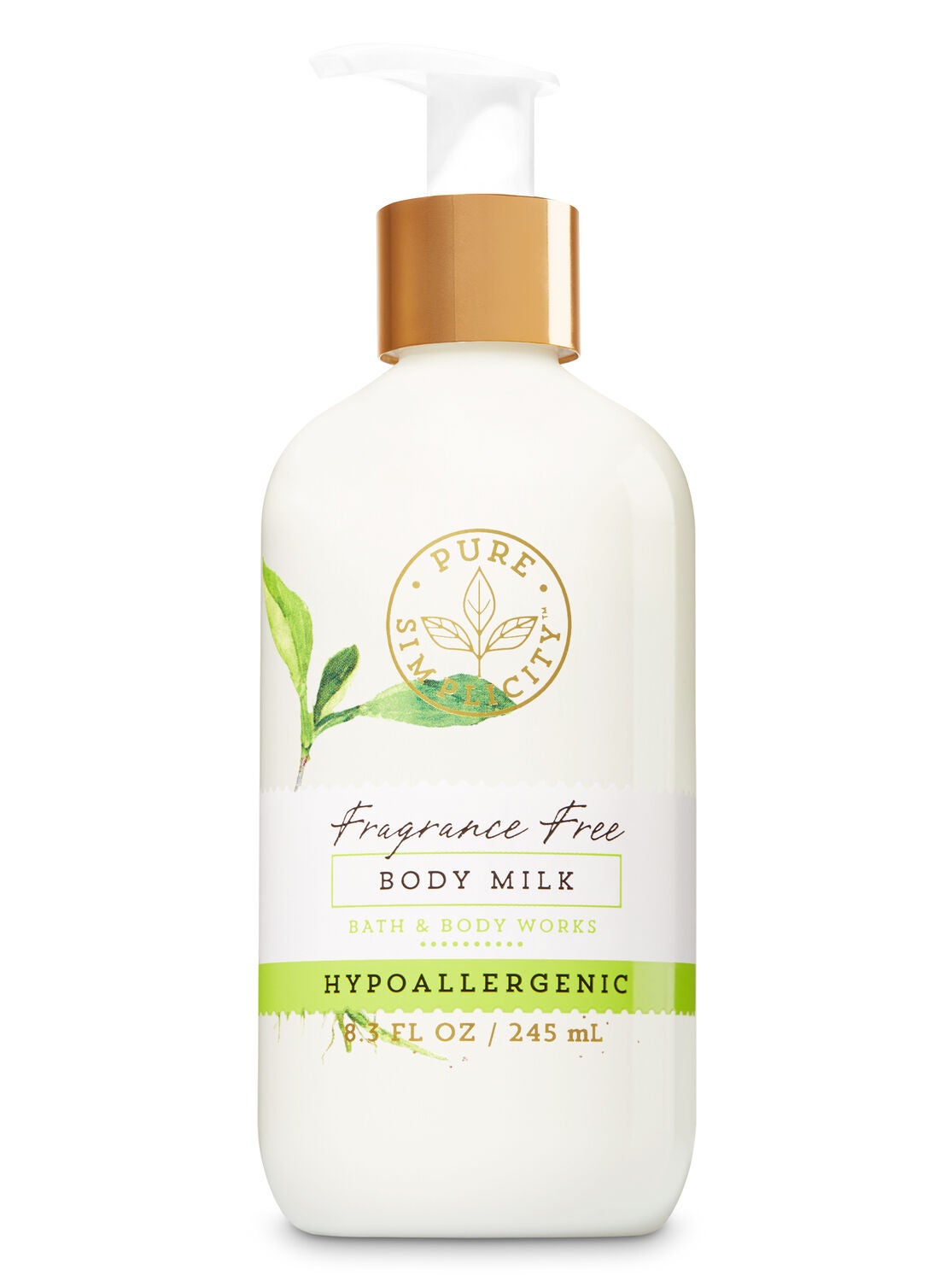 Fragrance Free Body Milk - Bath And Body Works