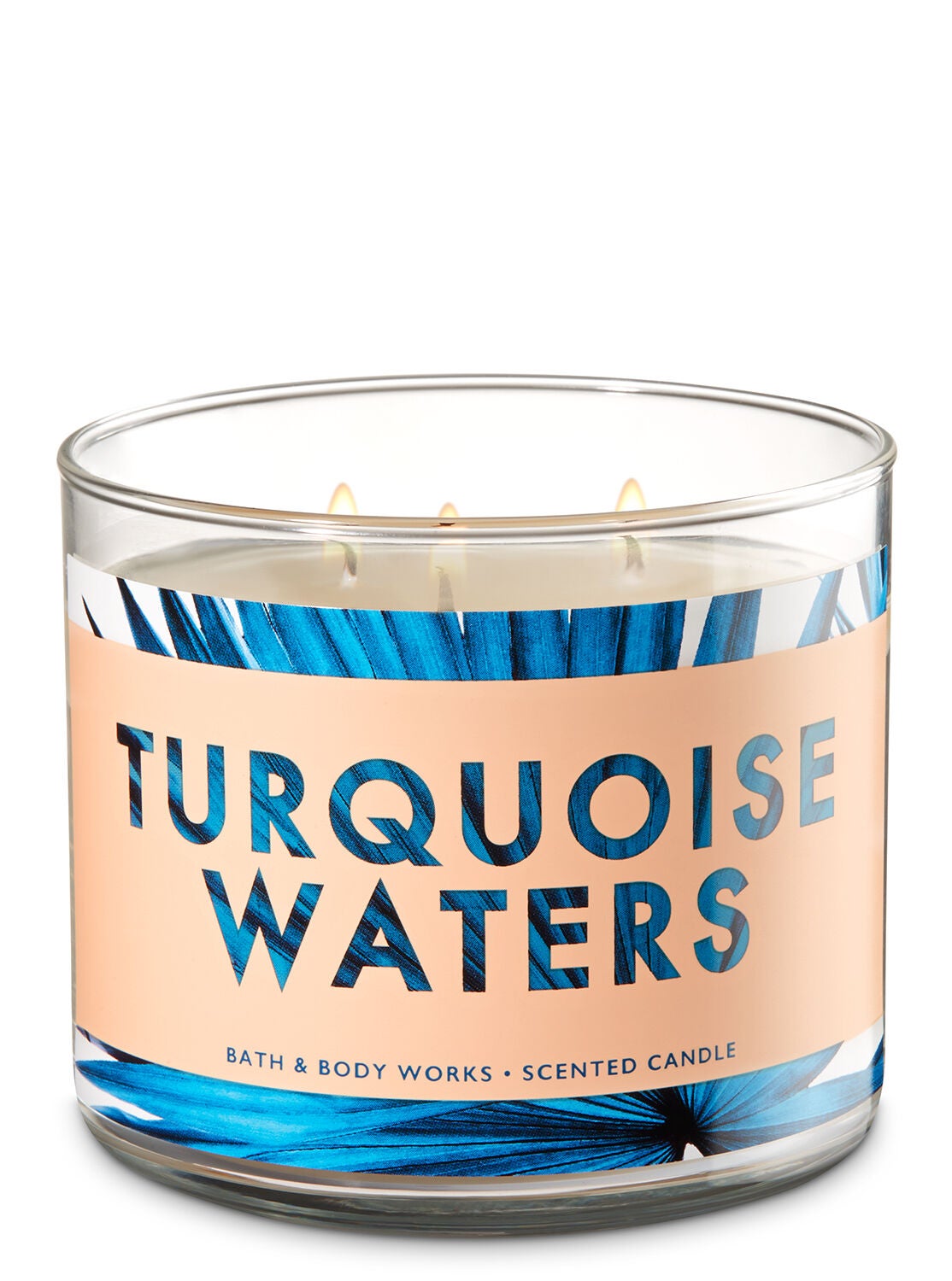 Turquoise Waters 3-Wick Candle - Bath And Body Works