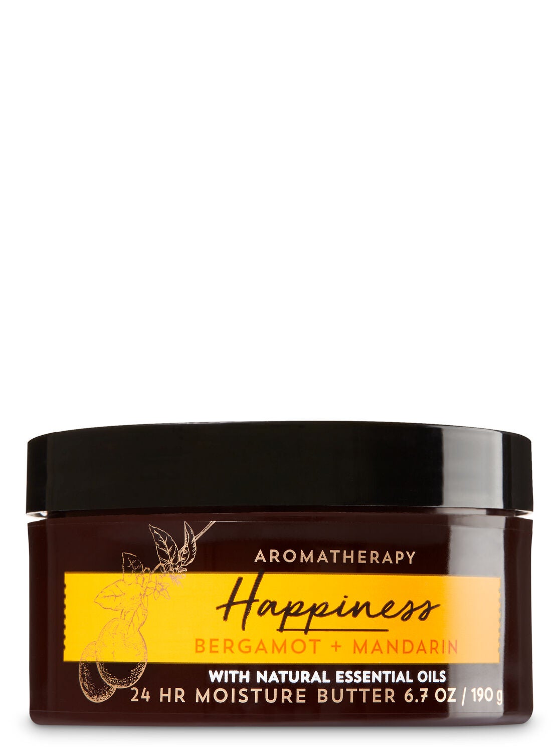 Aromatherapy Happiness - Bergamot & Mandarin Body Butter - Bath And Body Works