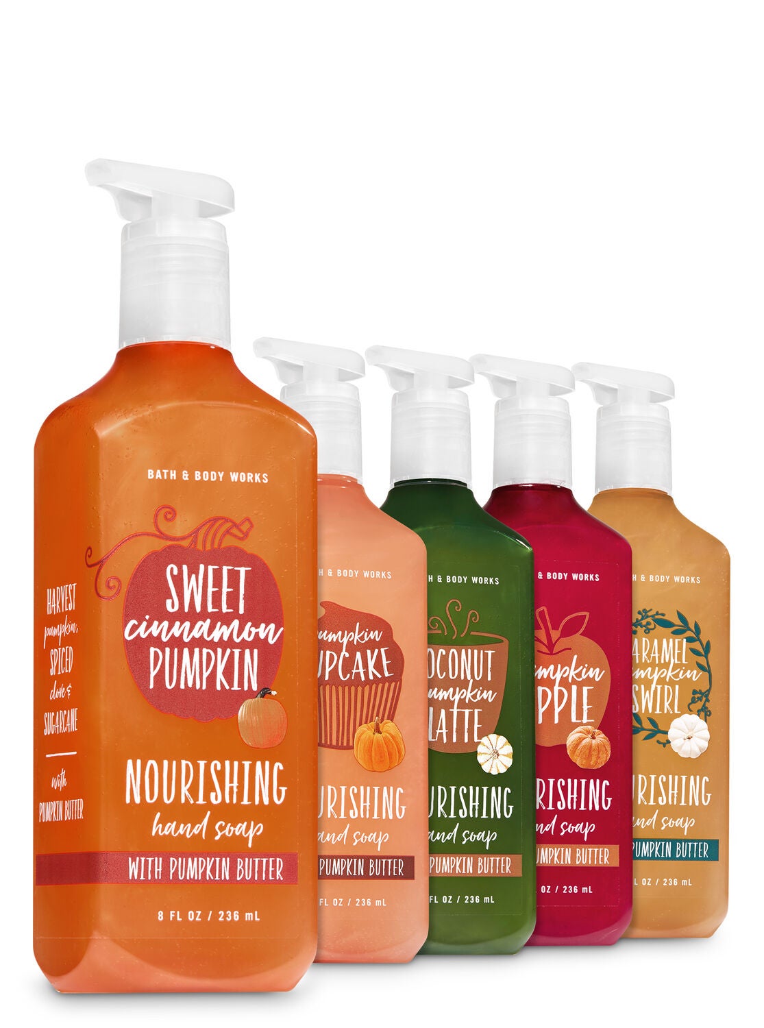 Pumpkin Everything Hand Soap with Pumpkin Butter, 5-Pack - Bath And Body Works