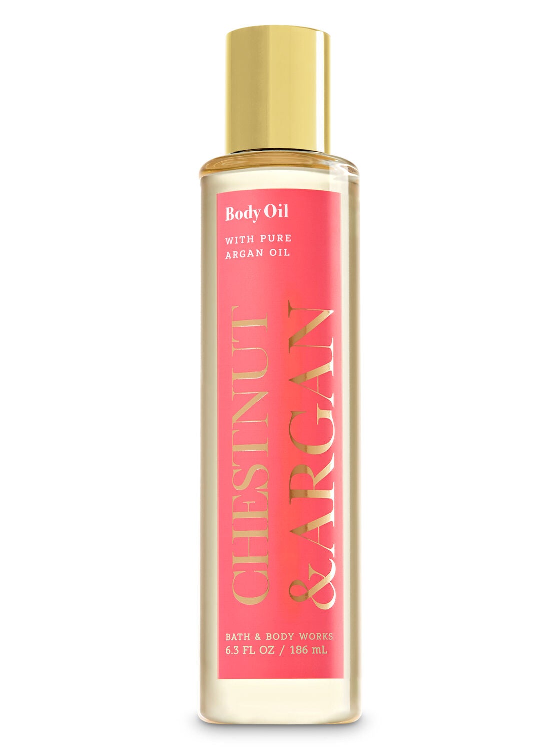 Chestnut & Argan Body Oil - Bath And Body Works