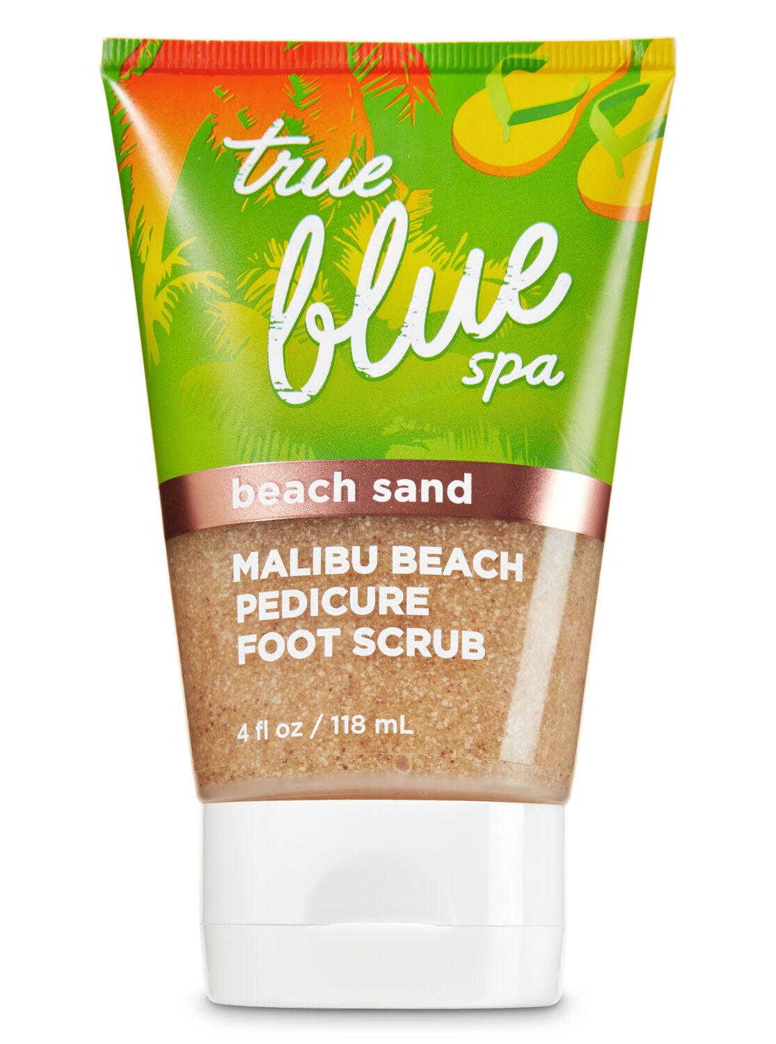 True Blue Spa Beach Sand Malibu Beach Pedicure Foot Scrub - Bath And Body Works