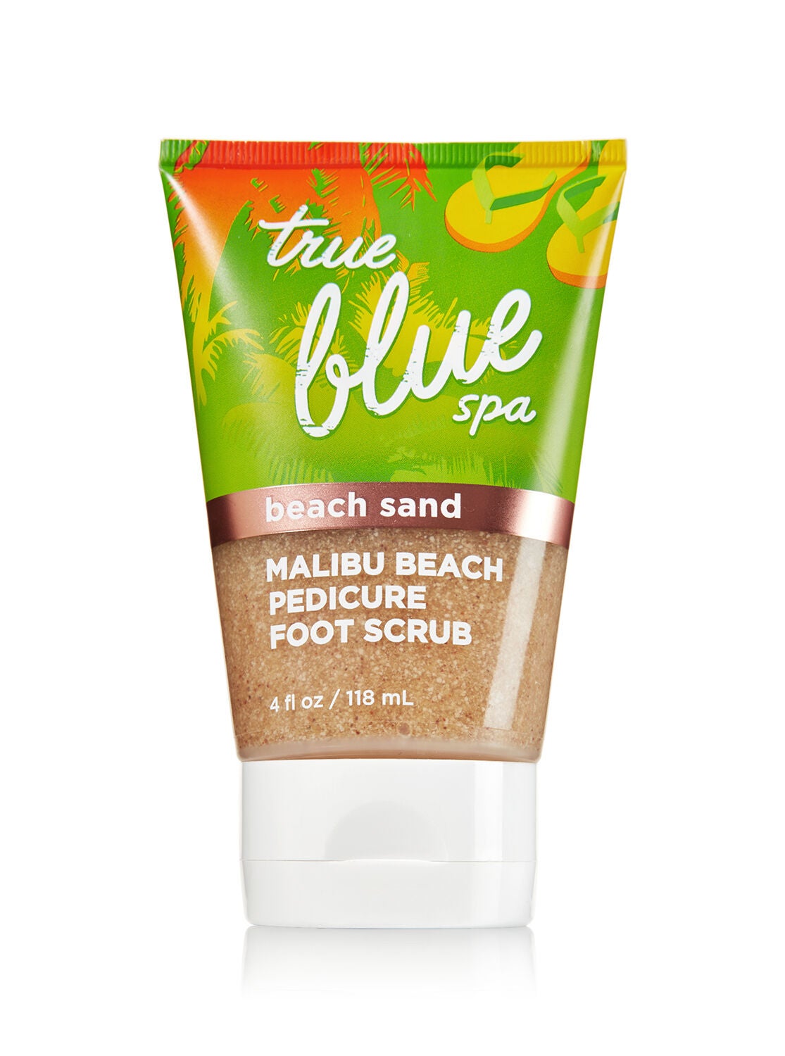 True Blue Spa Beach Sand Malibu Beach Pedicure Foot Scrub - Bath And Body Works