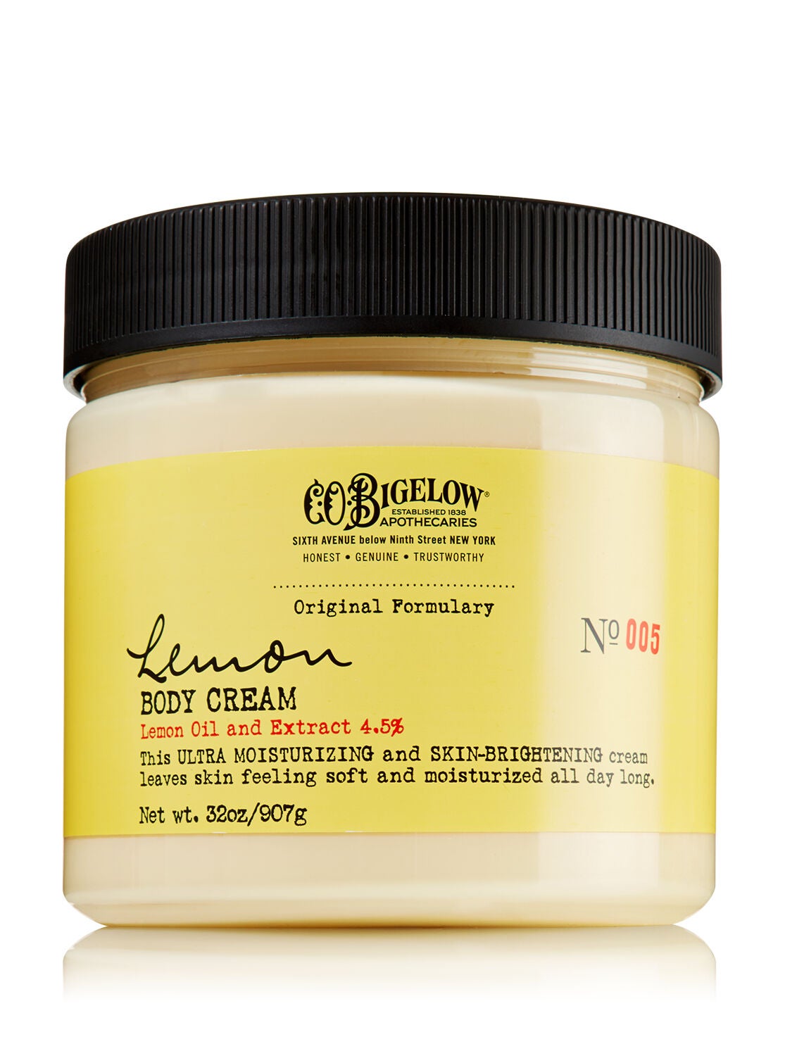 C.O. Bigelow Lemon Body Cream - Limited Edition Size - Bath And Body Works