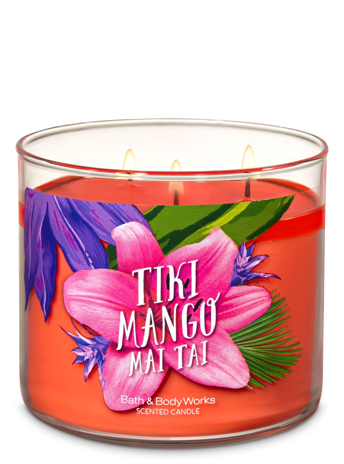 Tiki Mango Mai Tai 3-Wick Candle - Bath And Body Works