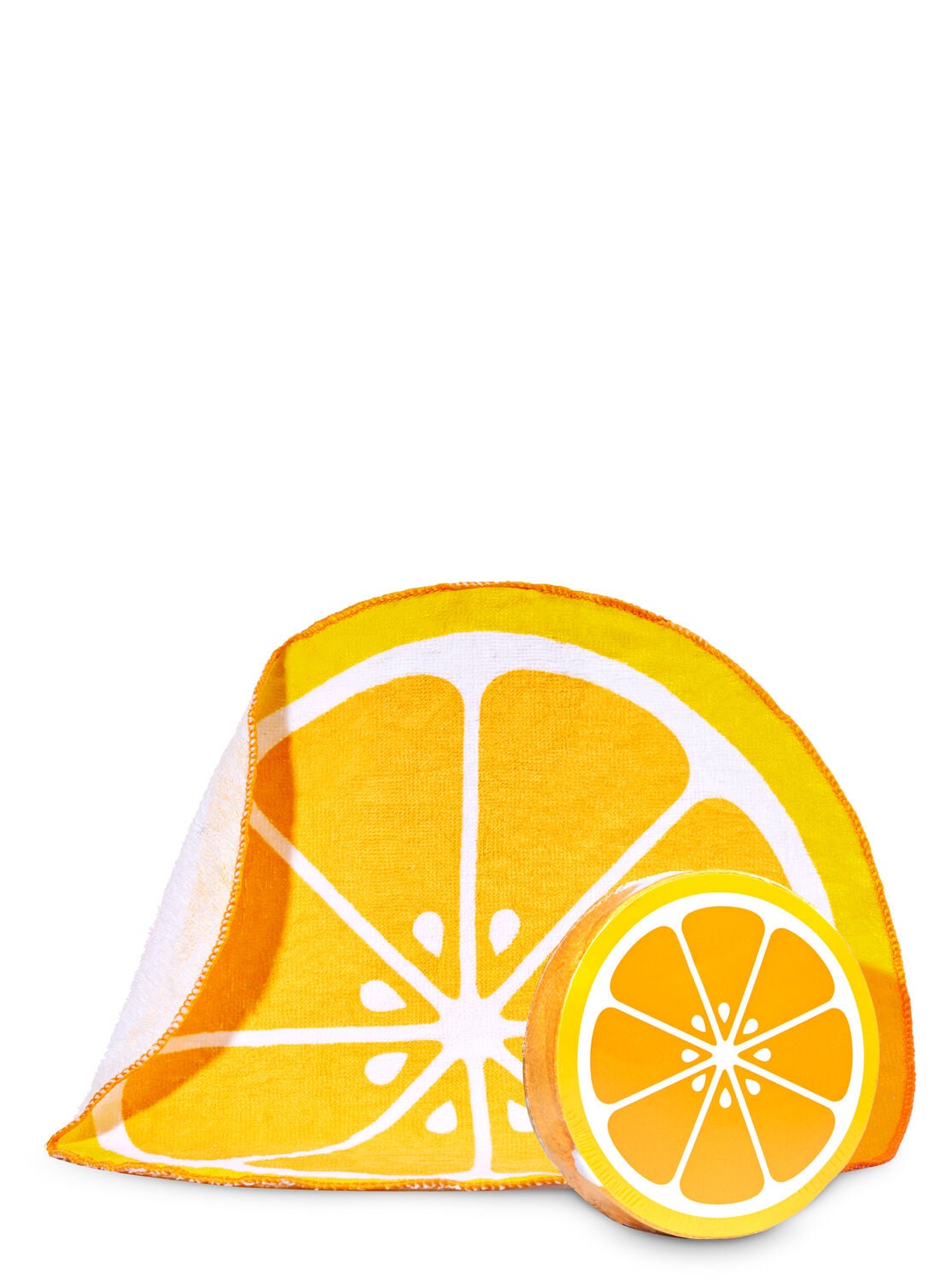 Orange Expandable Washcloth - Bath And Body Works