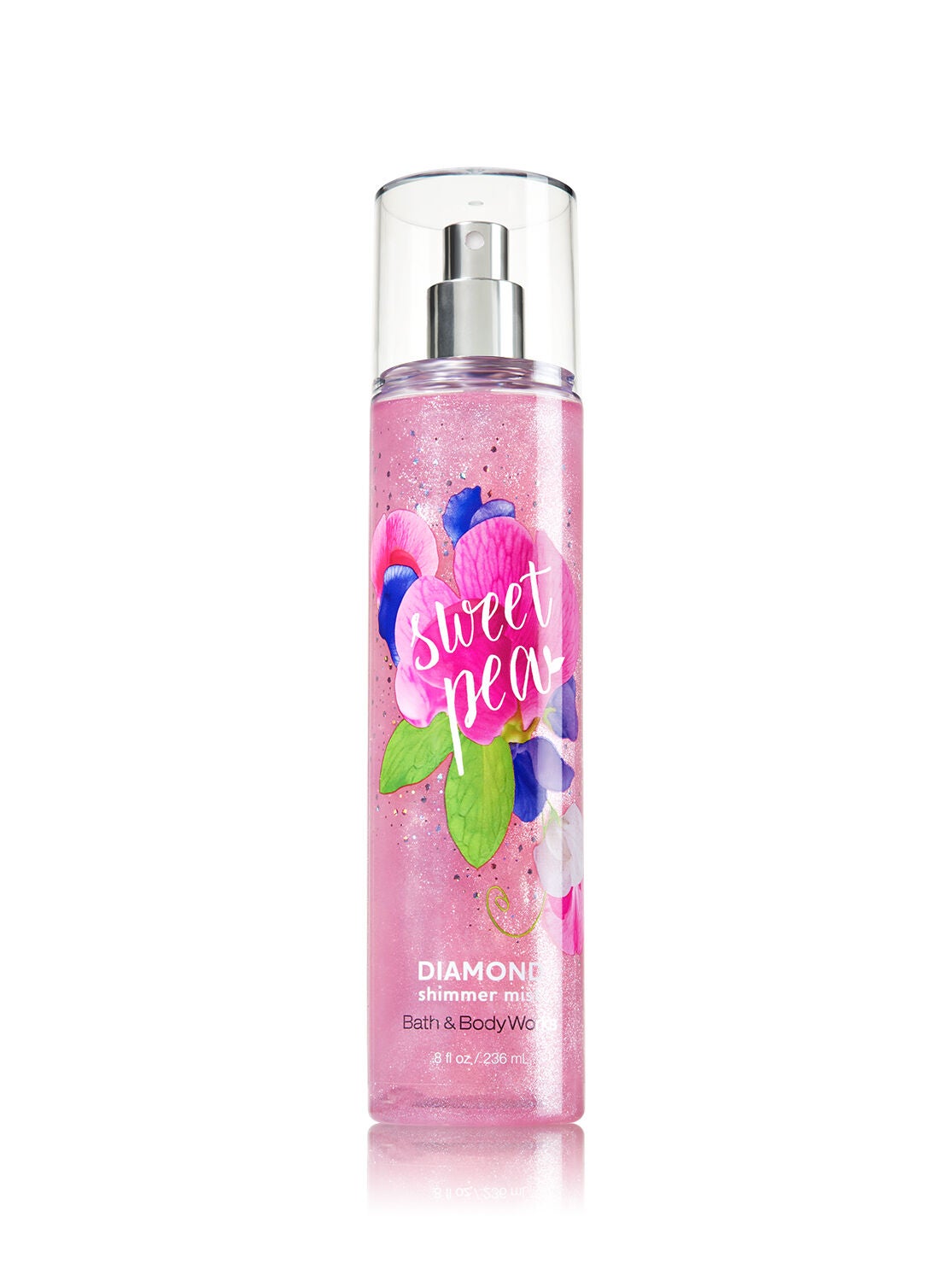 Signature Collection Sweet Pea Diamond Shimmer Mist - Bath And Body Works