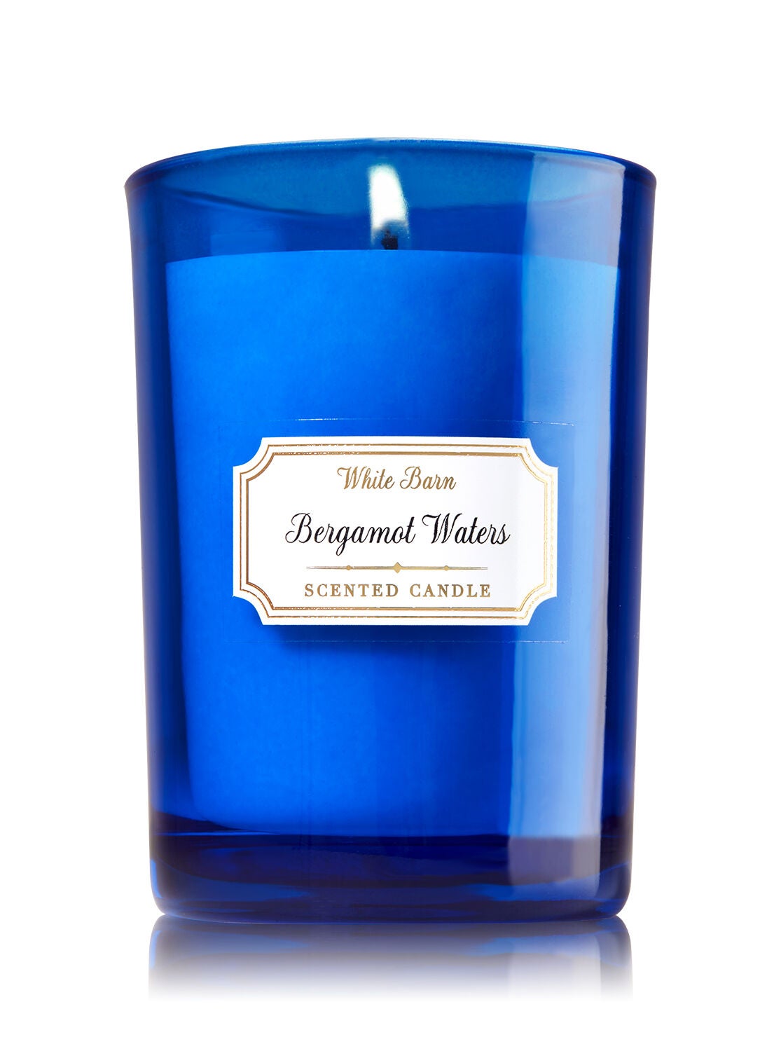 Bergamot Waters Medium Candle - Bath And Body Works