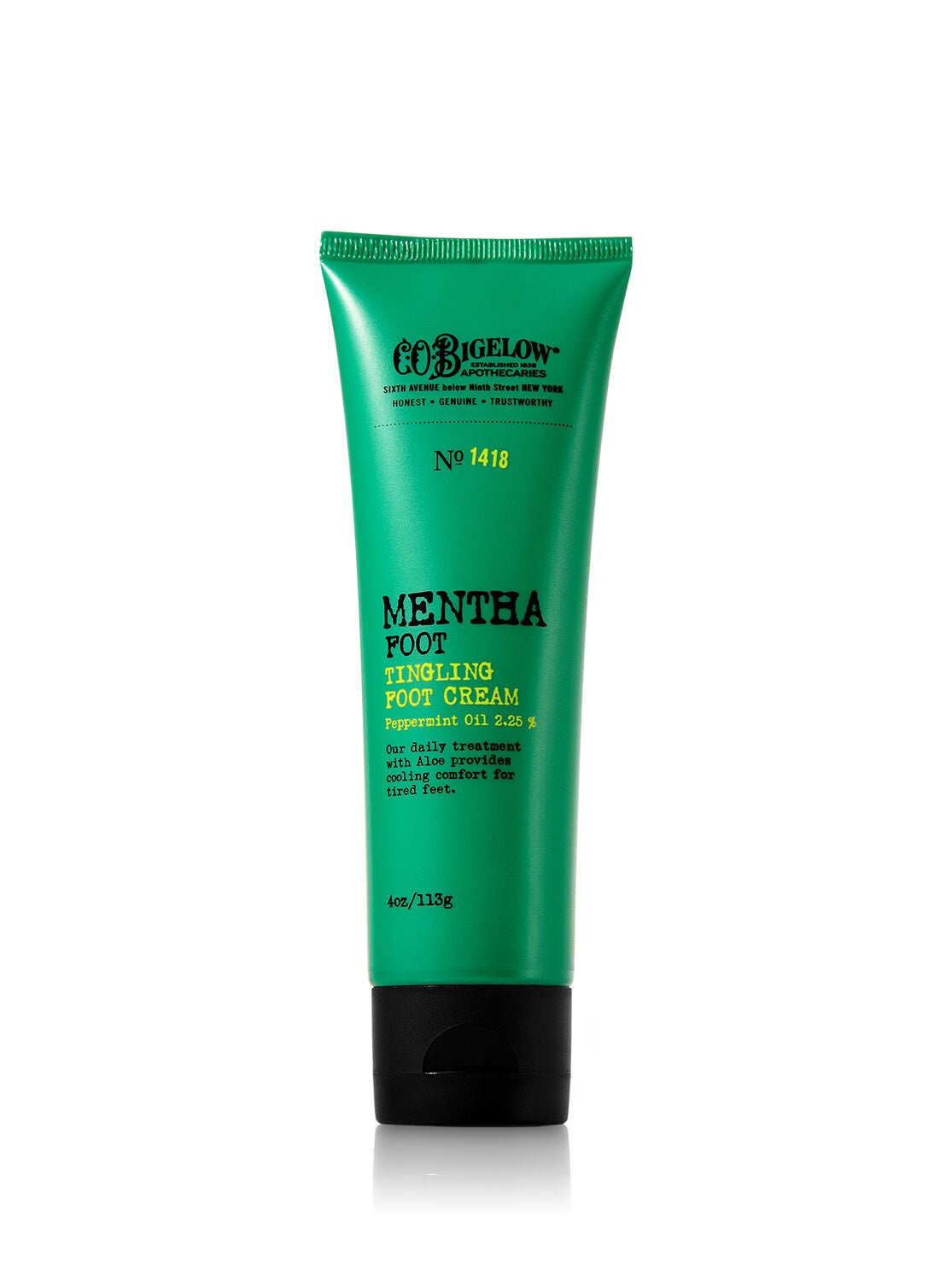 C.O. Bigelow Mentha Tingling Foot Cream - Bath And Body Works
