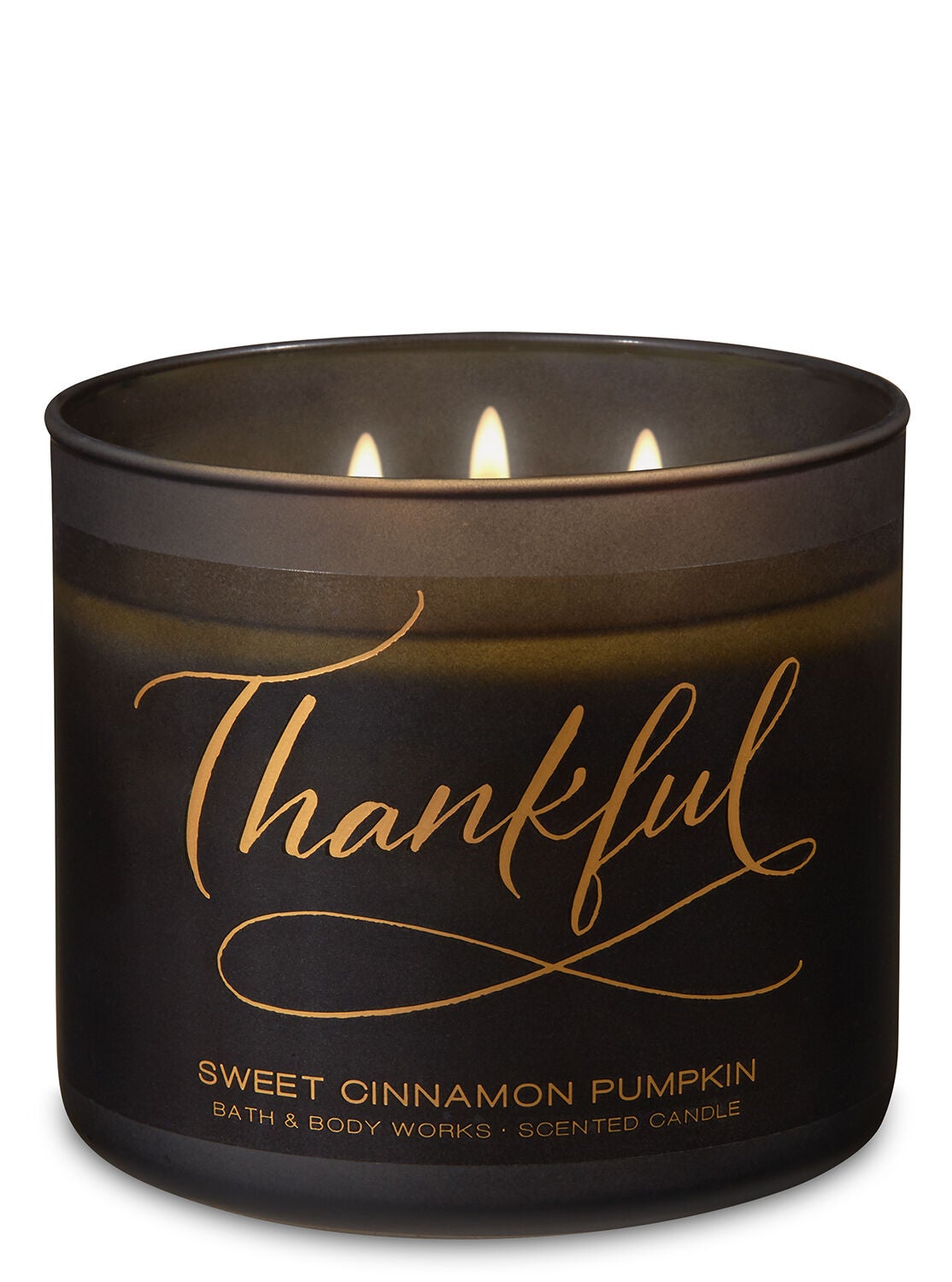 Sweet Cinnamon Pumpkin 3-Wick Candle - Bath And Body Works