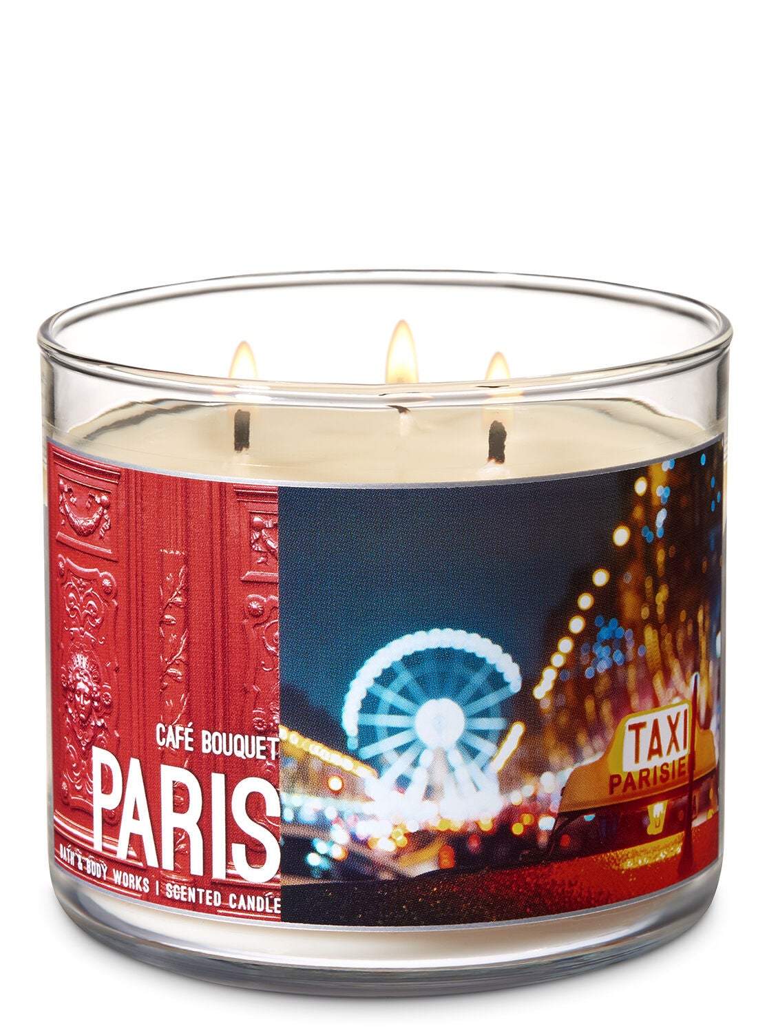 Café Bouquet 3-Wick Candle - Bath And Body Works