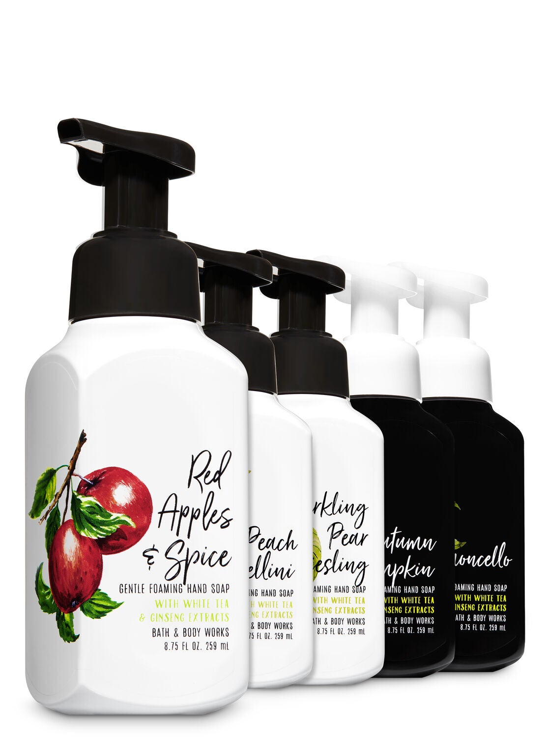 Natural Favorites Gentle Foaming Hand Soap, 5-Pack - Bath And Body Works