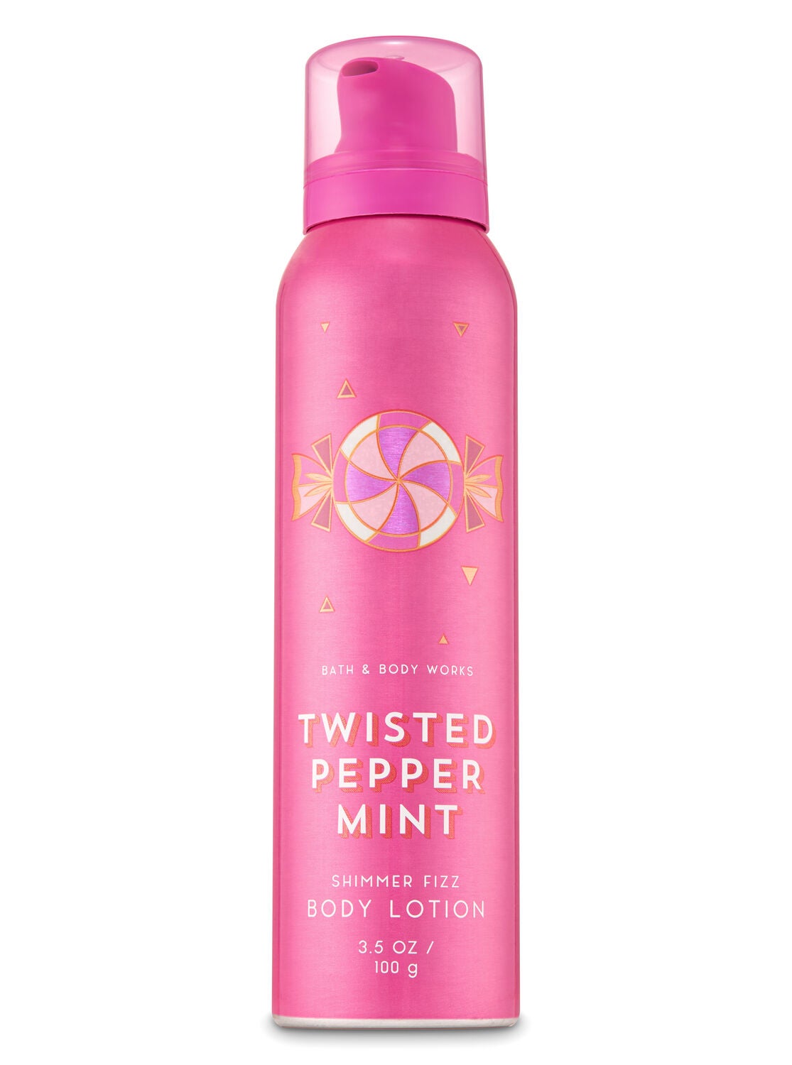 Signature Collection Twisted Peppermint Shimmer Fizz Body Lotion - Bath And Body Works
