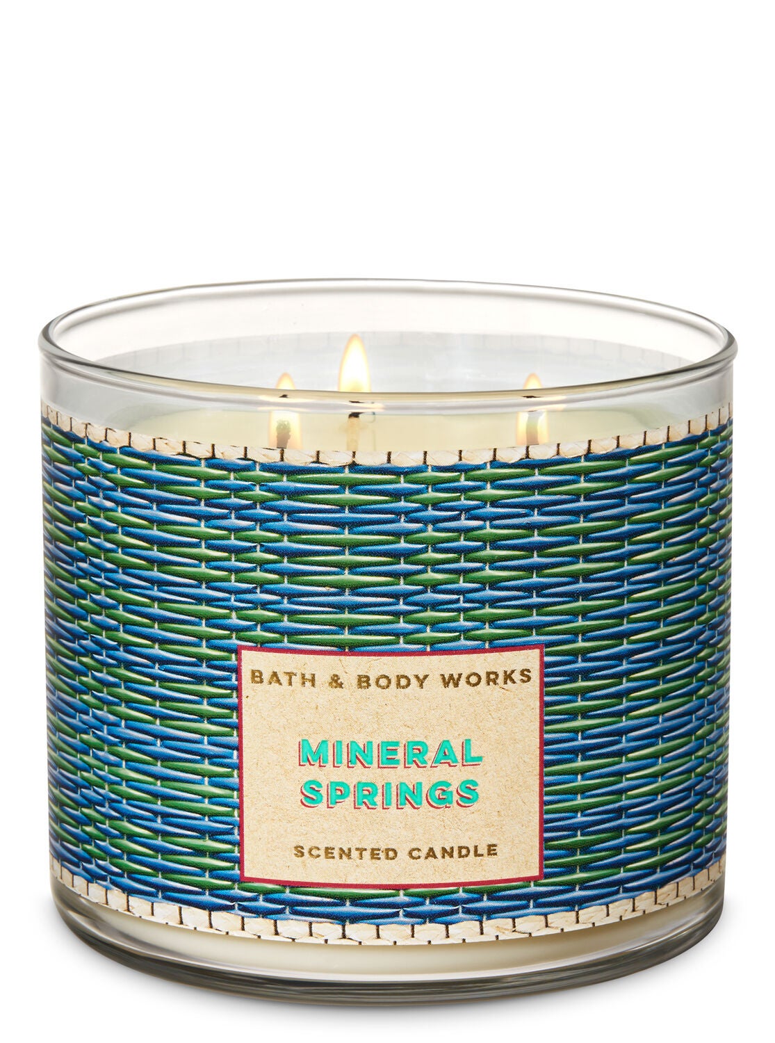 Mineral Springs 3-Wick Candle - Bath And Body Works