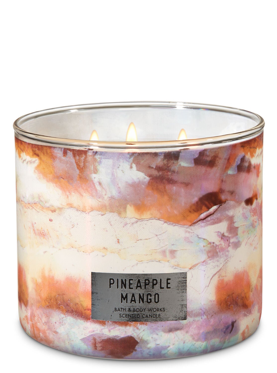 Pineapple Mango 3-Wick Candle - Bath And Body Works
