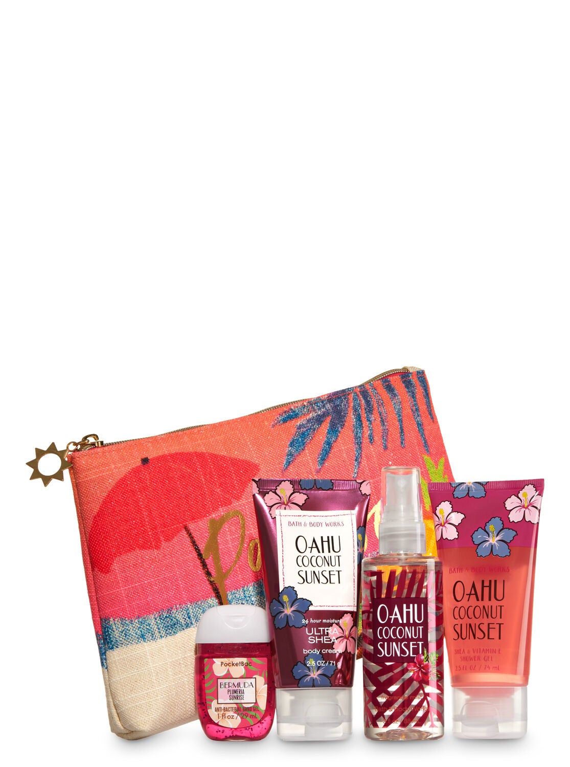 oahu coconut sunset paradise gift set bath body works oahu coconut sunset bath and body works