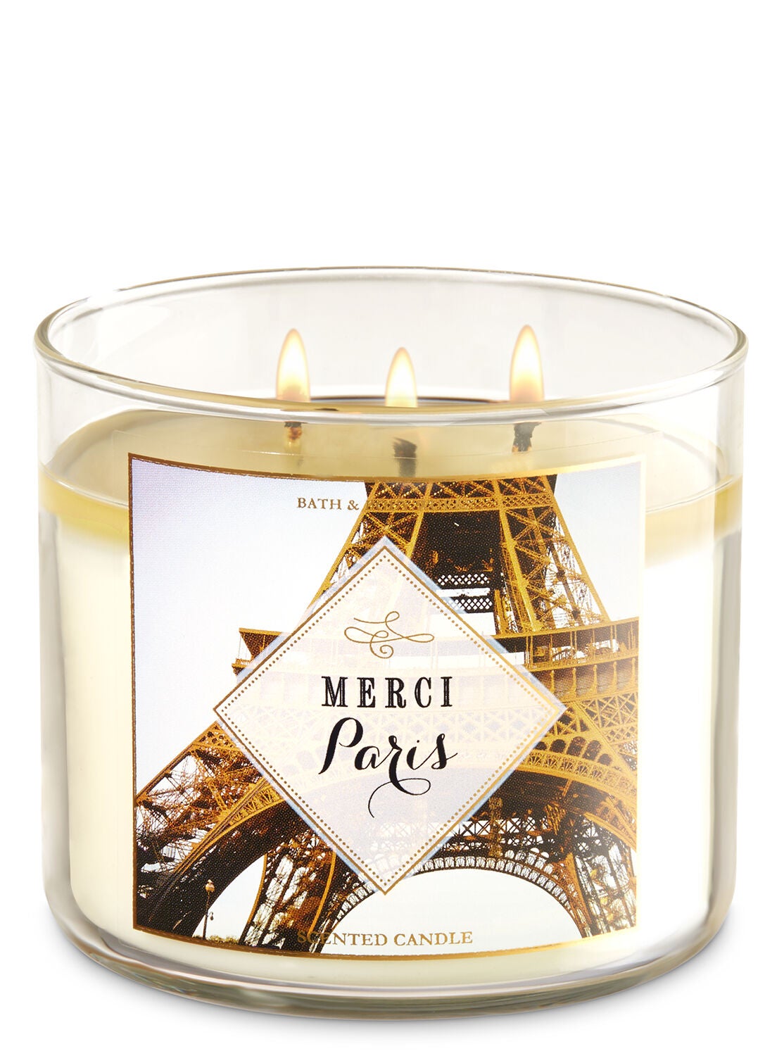 Merci Paris 3-Wick Candle - Bath And Body Works