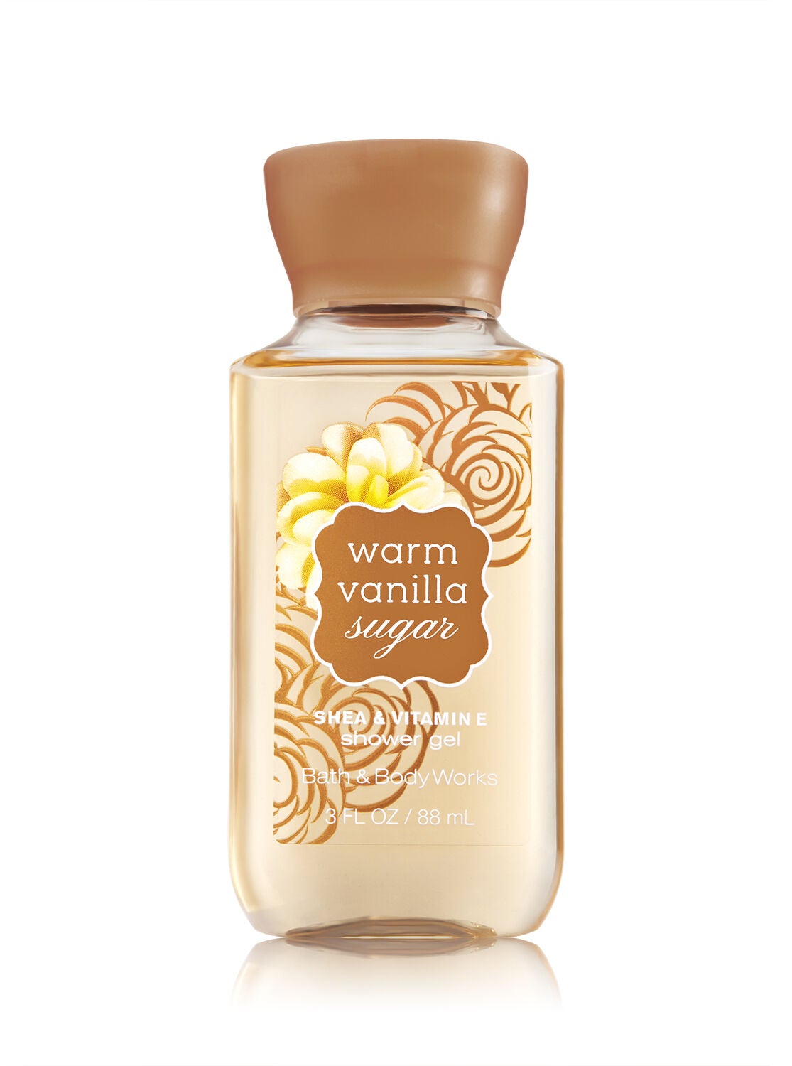 Signature Collection Warm Vanilla Sugar Travel Size Shower Gel - Bath And Body Works