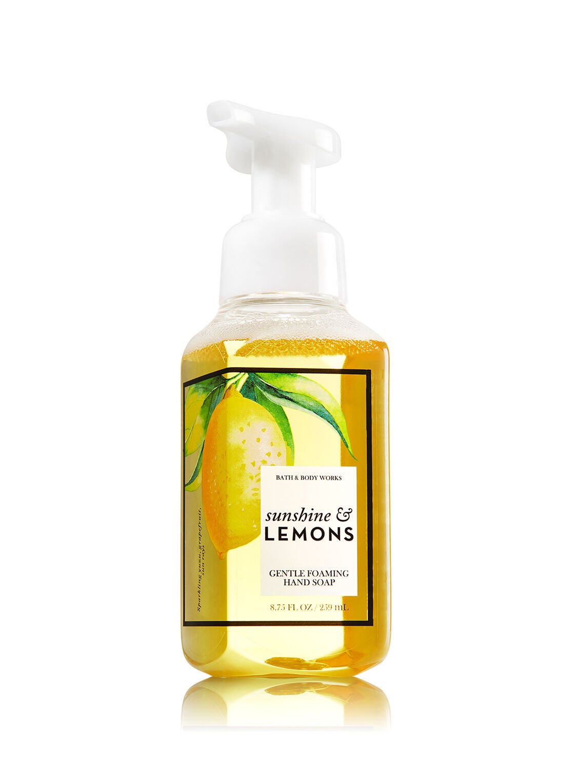 Sunshine & Lemons Gentle Foaming Hand Soap - Bath And Body Works