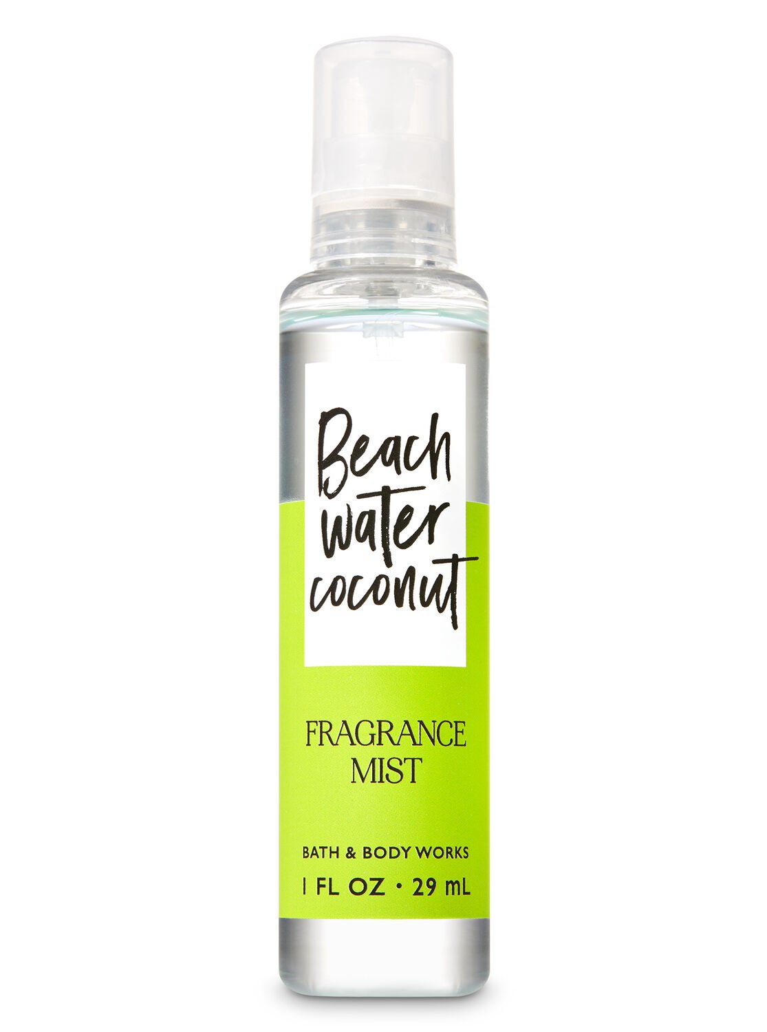 Signature Collection Beach Water Coconut Travel Size Fine Fragrance Mist - Bath And Body Works
