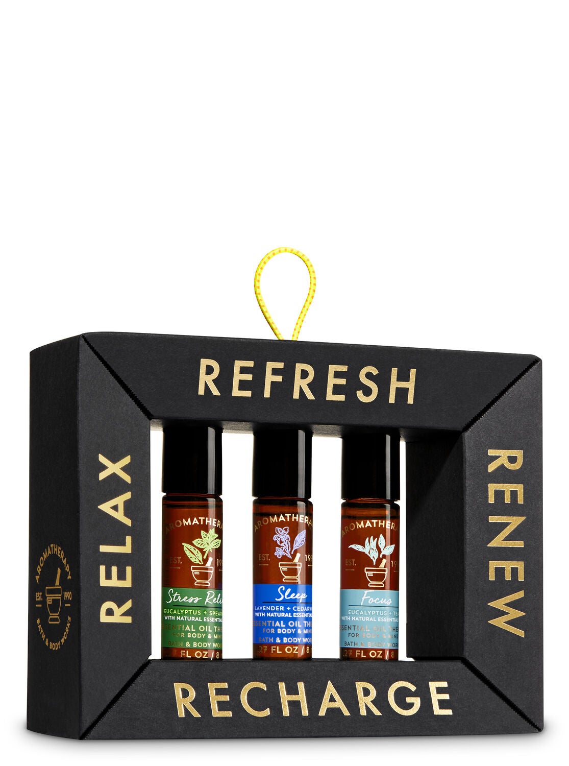 Aromatherapy Essential Oil Therapy Relax & Recharge Gift Set - Bath And Body Works