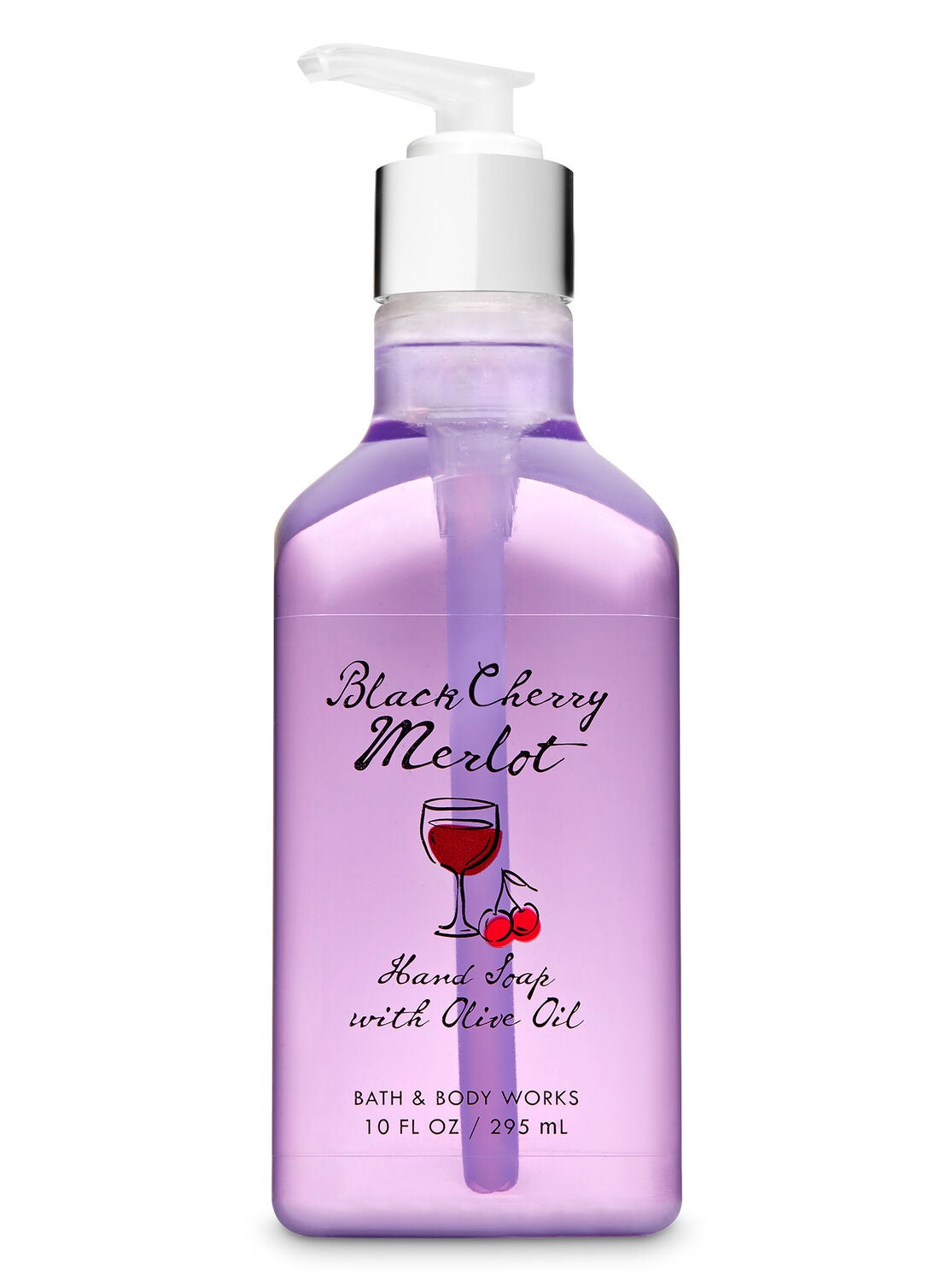 Black Cherry Merlot Hand Soap with Olive Oil - Bath And Body Works