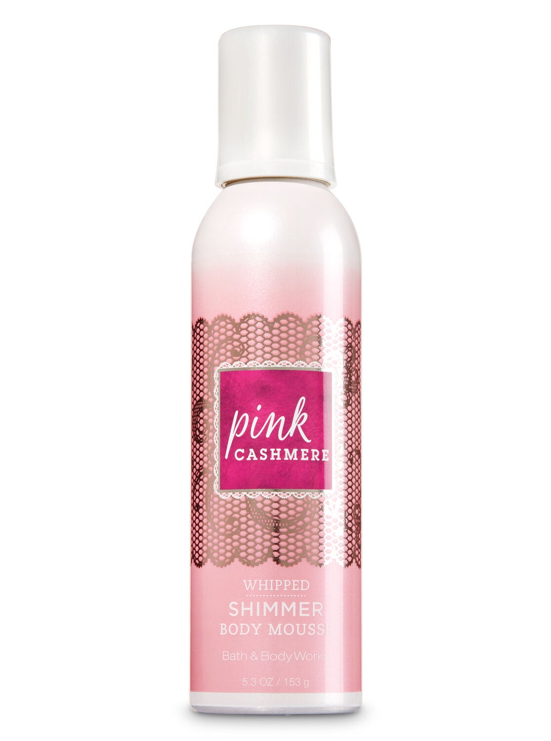 Signature Collection Pink Cashmere Whipped Shimmer Body Mousse - Bath And Body Works