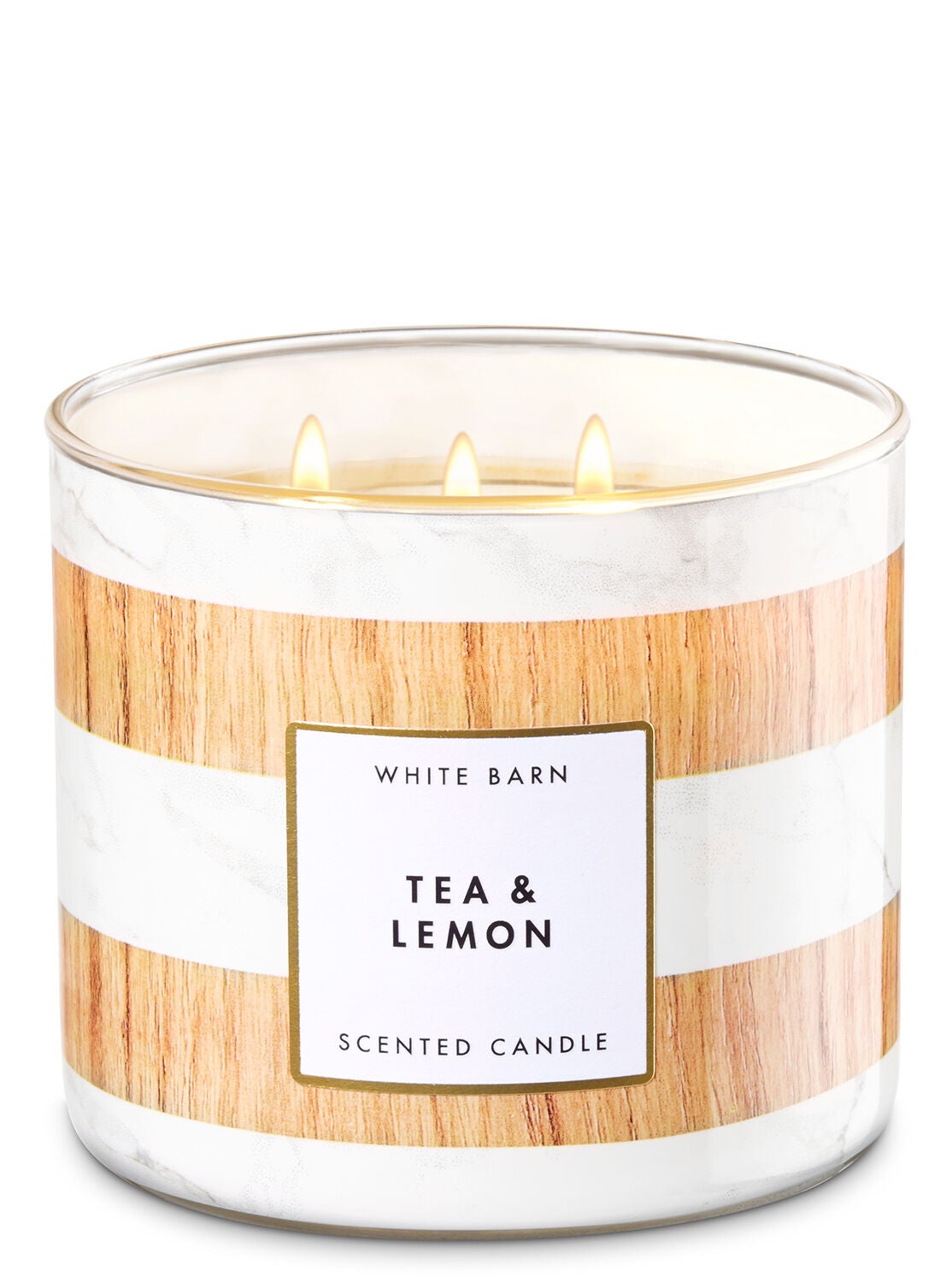 Tea & Lemon 3-Wick Candle - Bath And Body Works