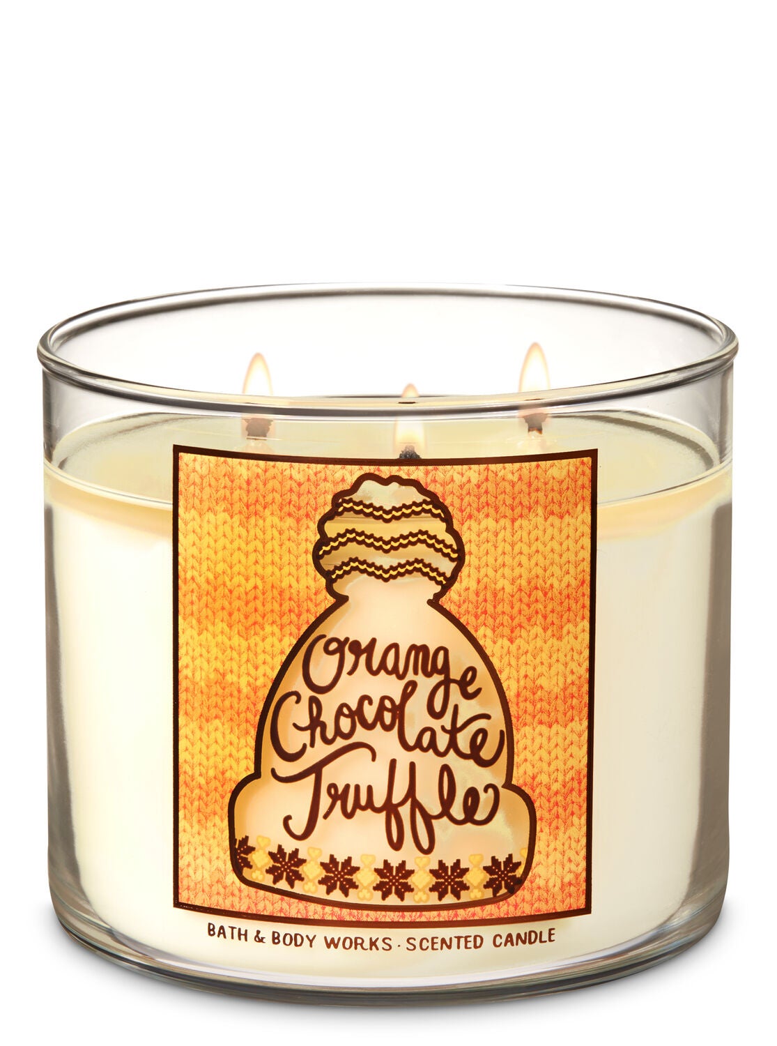 Orange Chocolate Truffle 3-Wick Candle - Bath And Body Works