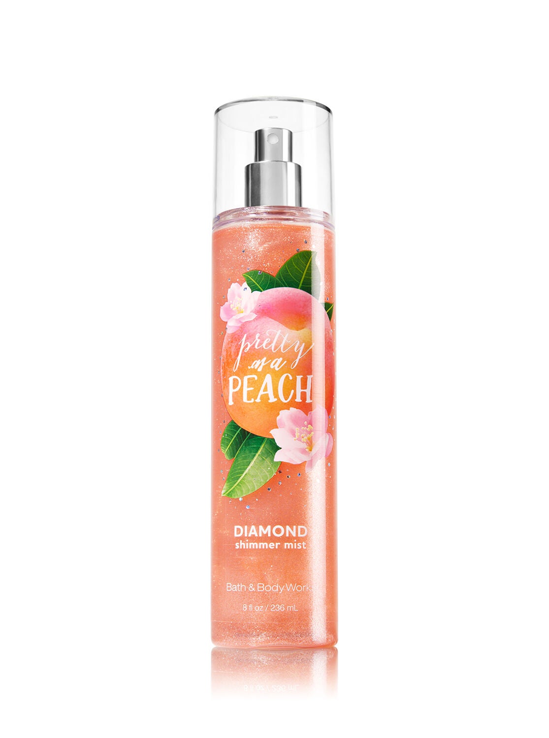 Signature Collection Pretty as a Peach Diamond Shimmer Mist - Bath And Body Works