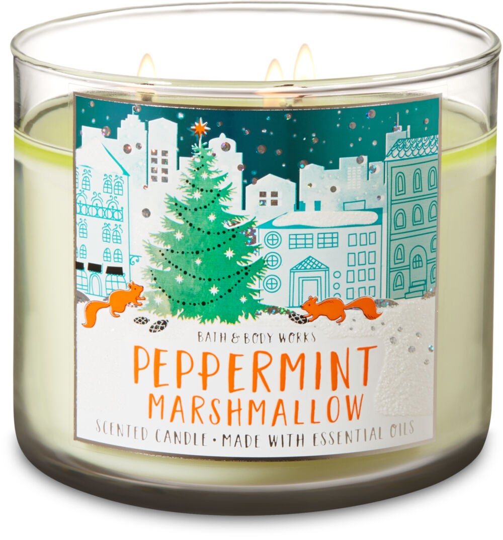 Bath And Body Works 3 Wick Candle 2016 Winter Edition Iced Vanilla Woods Best Christmas Gifts 2018