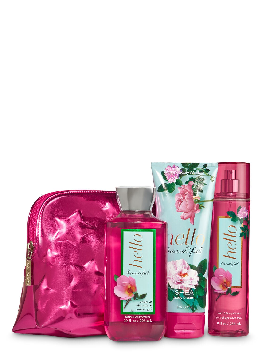 hello beautiful pink christmas dreams gift set bath body works bath and body works christmas gift sets