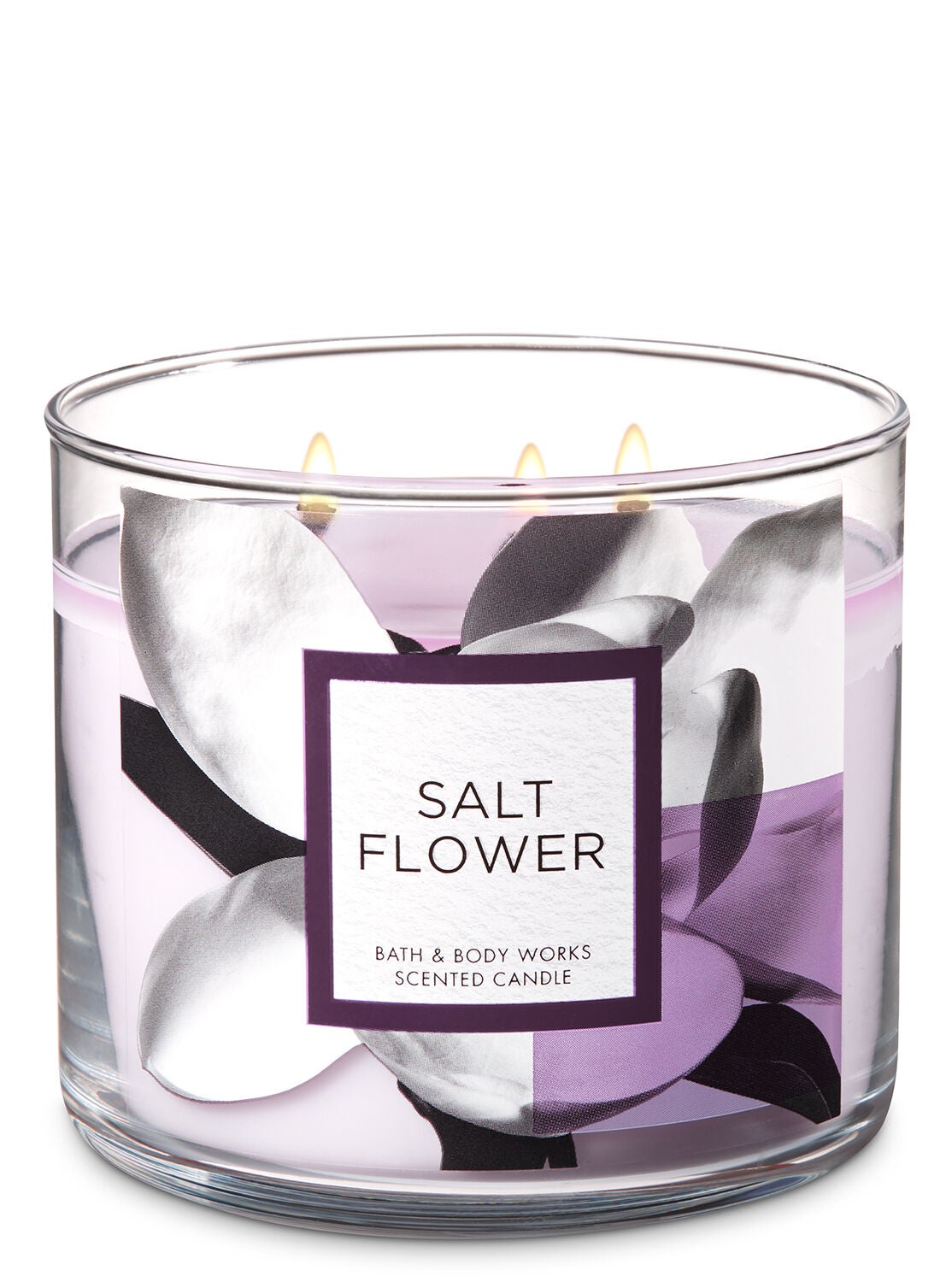 Salt Flower 3-Wick Candle - Bath And Body Works