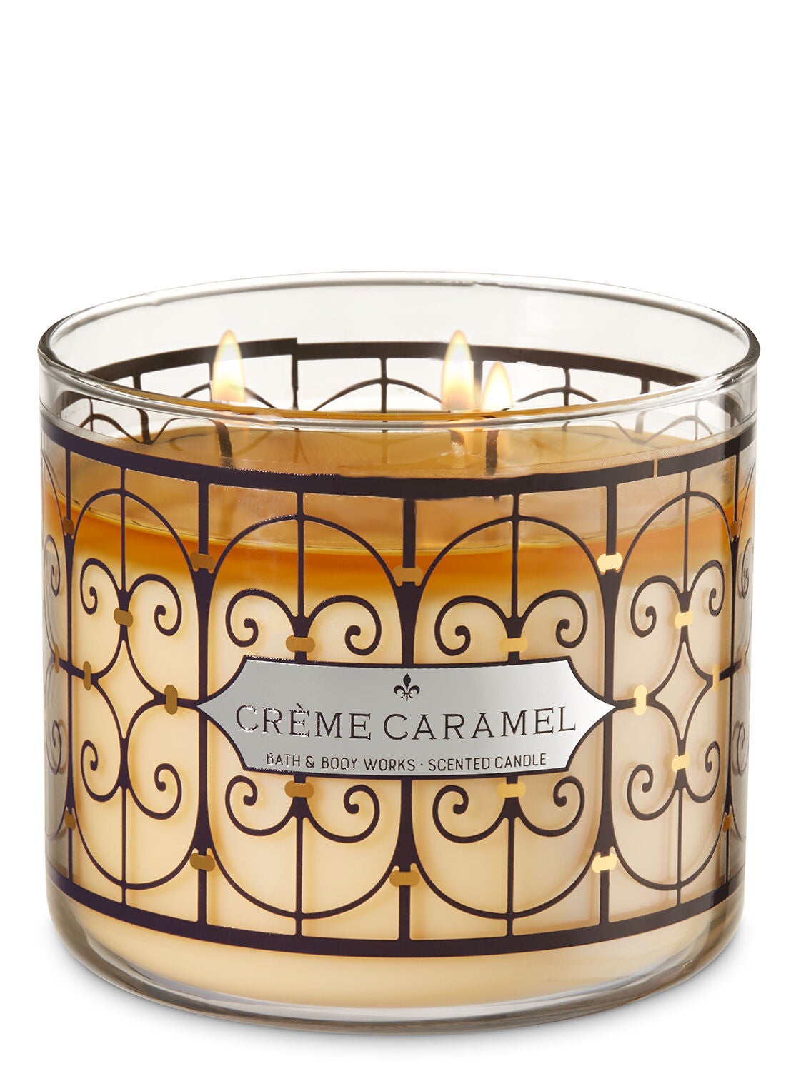 Crème Caramel 3-Wick Candle - Bath And Body Works