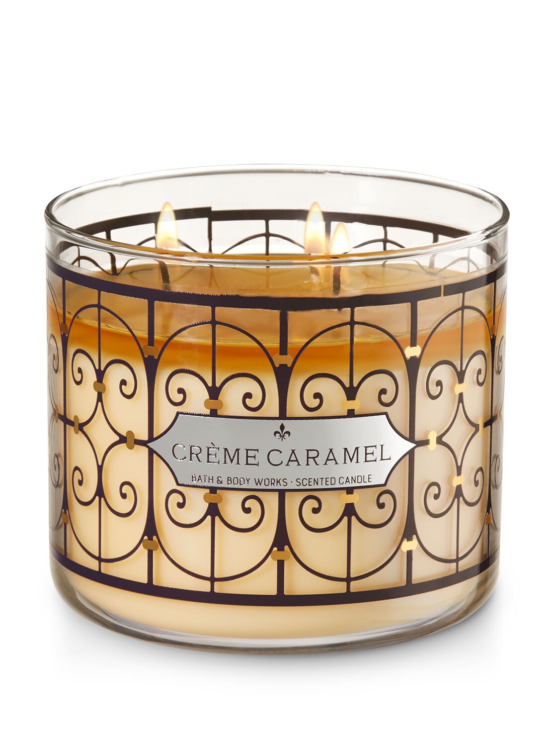 Crème Caramel 3-Wick Candle - Bath And Body Works