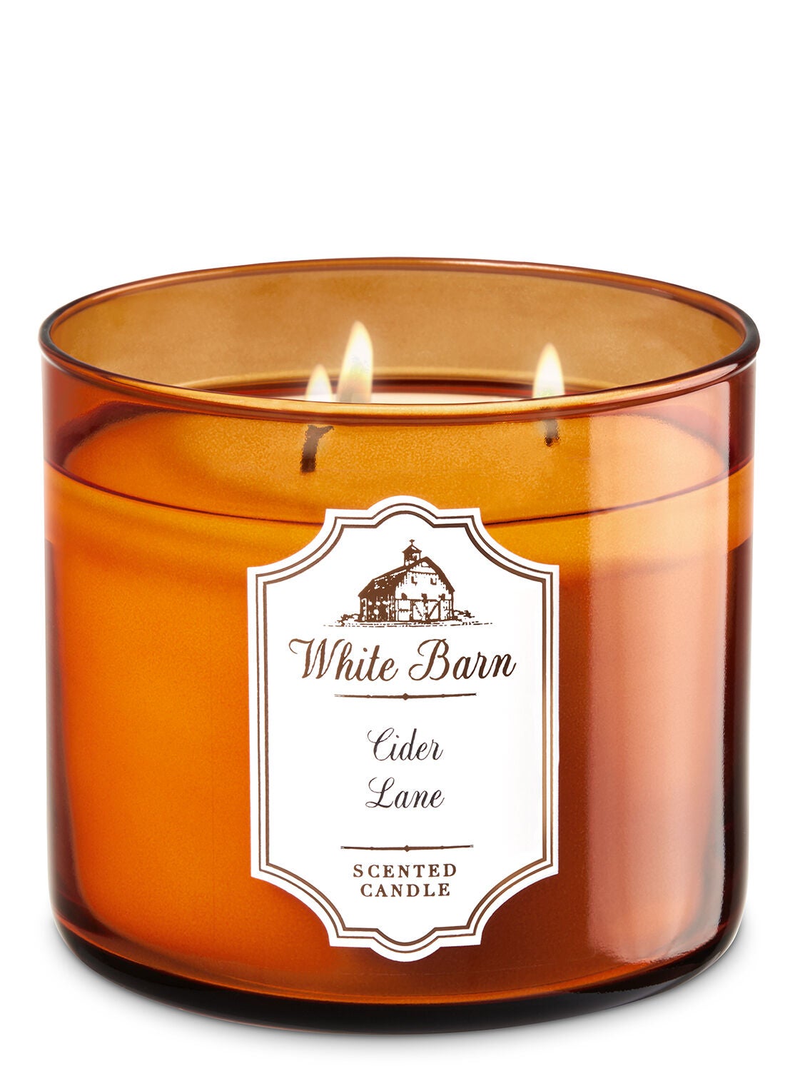 White Barn Cider Lane 3-Wick Candle - Bath And Body Works