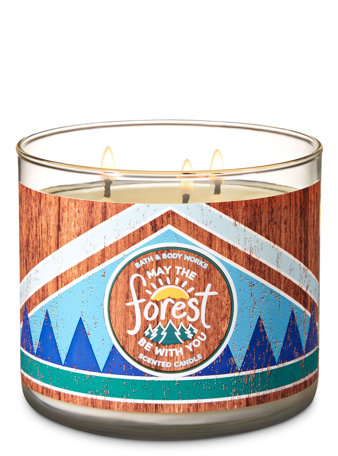 Evergreen 3-Wick Candle - Bath And Body Works