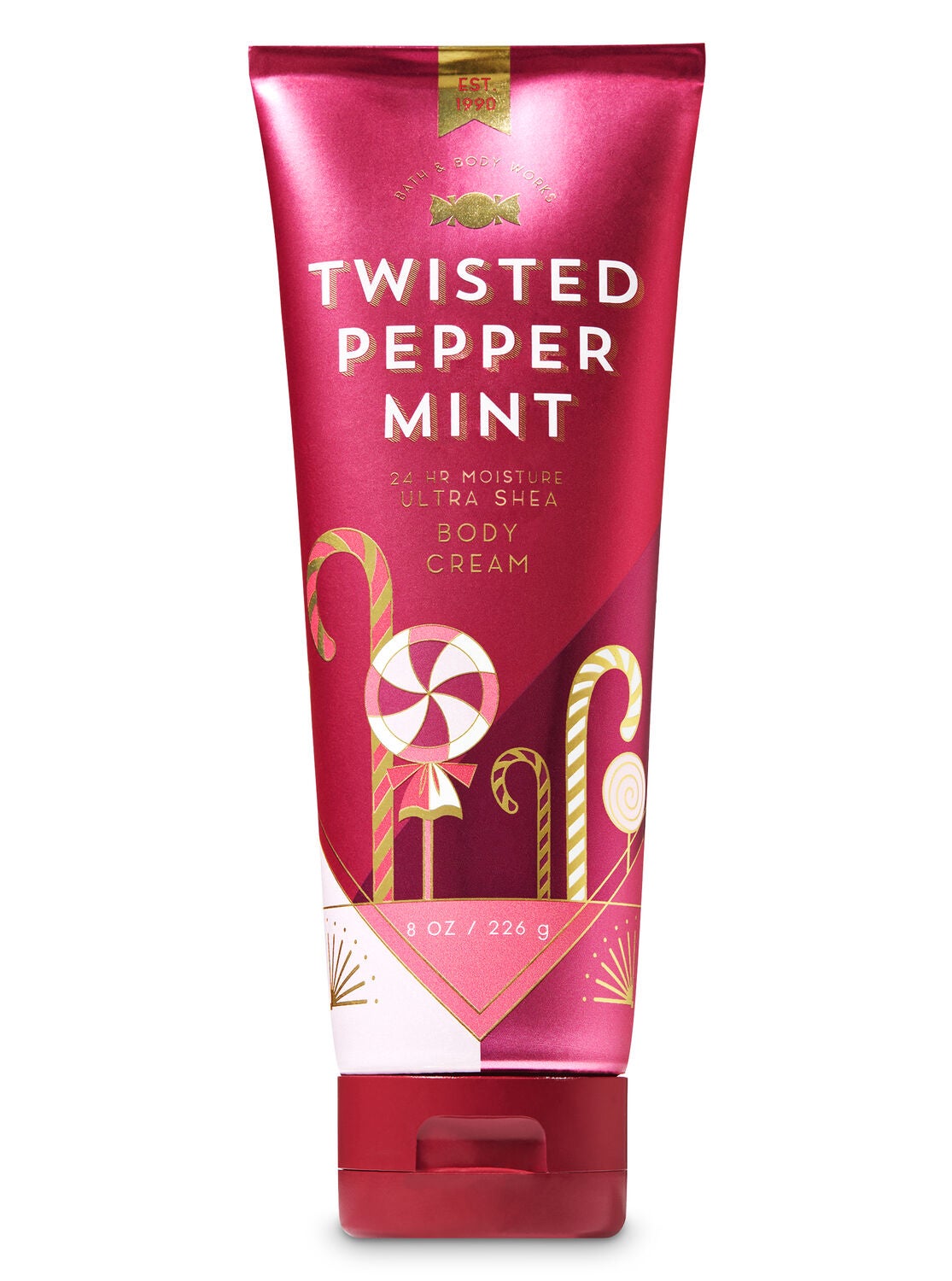 Signature Collection Twisted Peppermint Ultra Shea Body Cream - Bath And Body Works