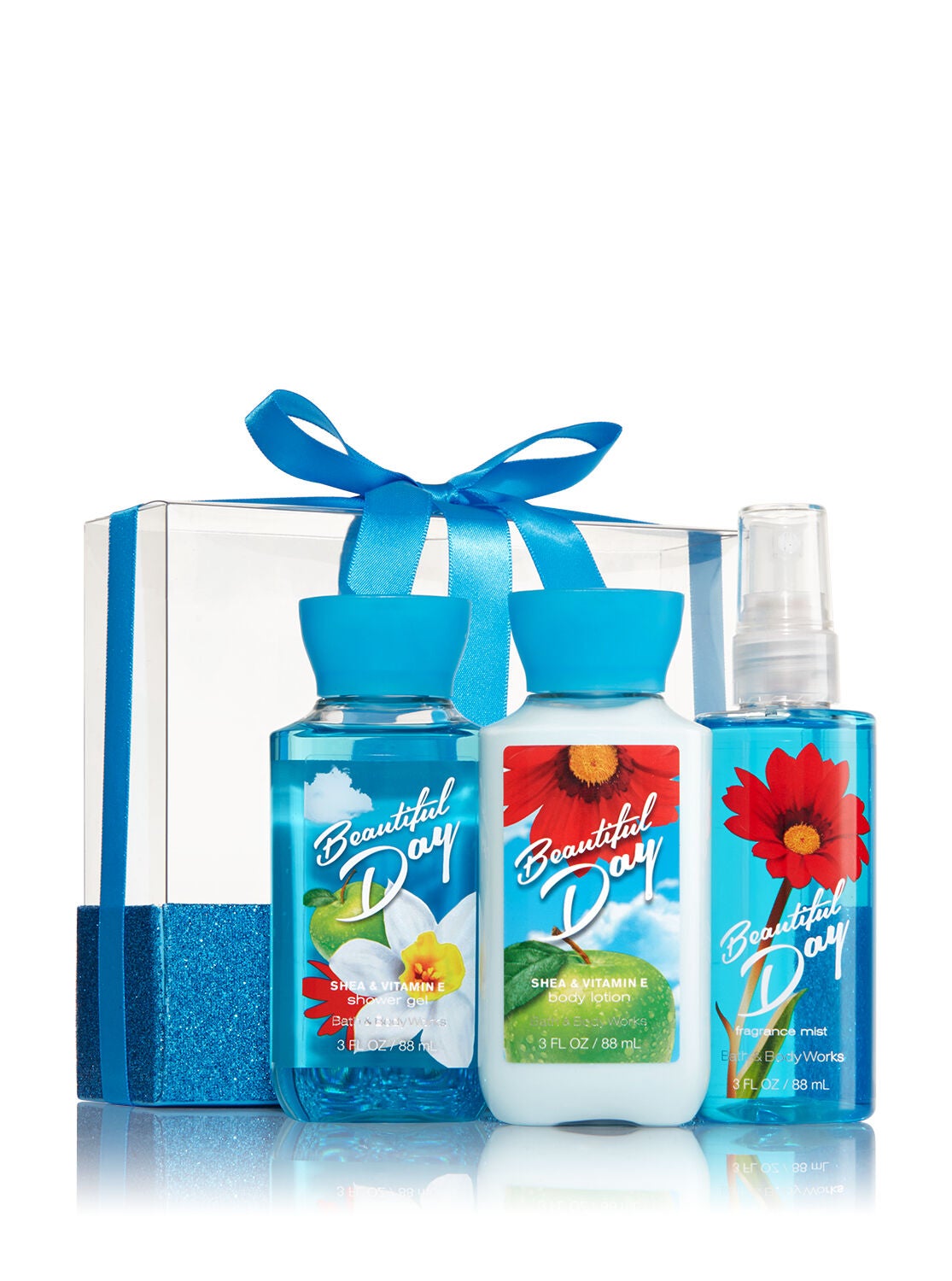 Signature Collection Beautiful Day Mini Wrapped with a Bow Gift Set - Bath And Body Works