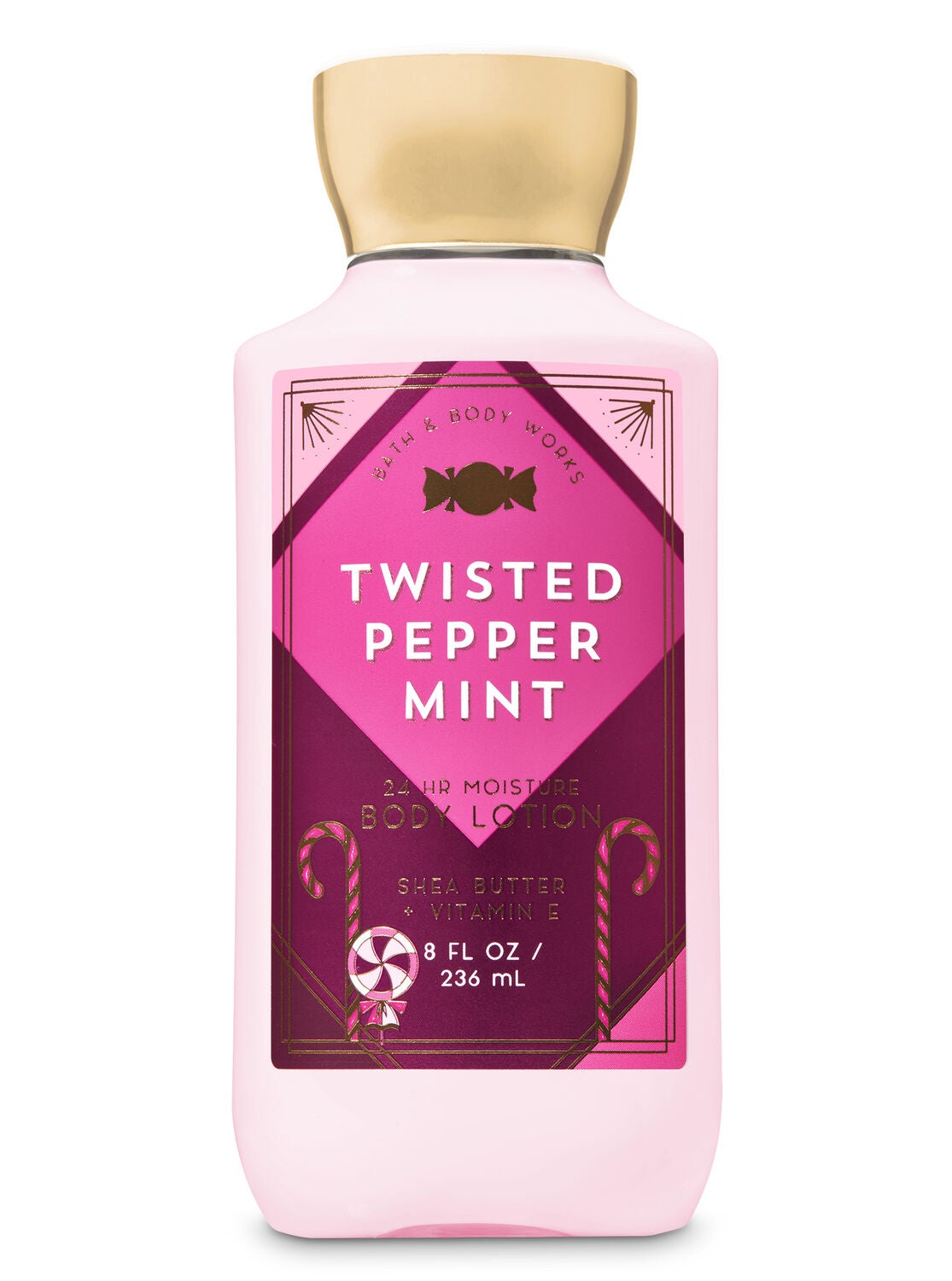 Signature Collection Twisted Peppermint Super Smooth Body Lotion - Bath And Body Works