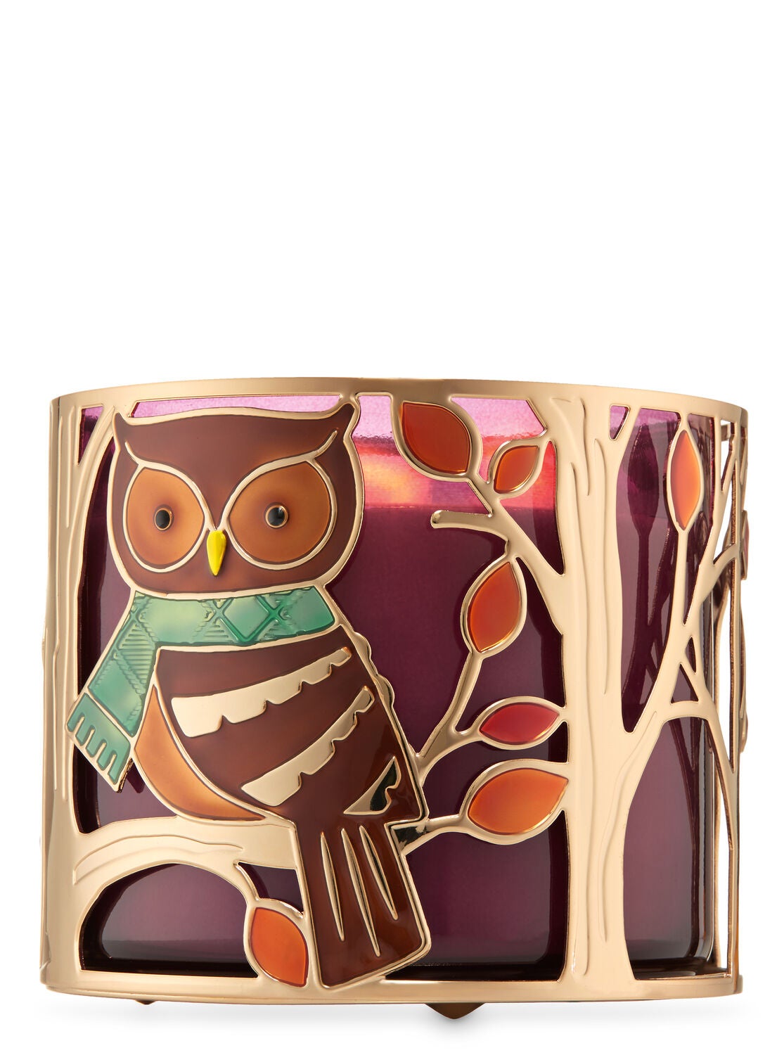 Fall Critters 3-Wick Candle Holder - Bath And Body Works