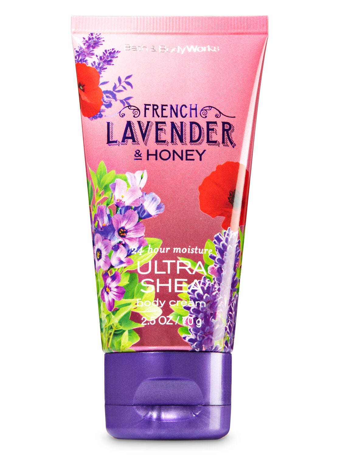 Signature Collection French Lavender & Honey Travel Size Body Cream - Bath And Body Works