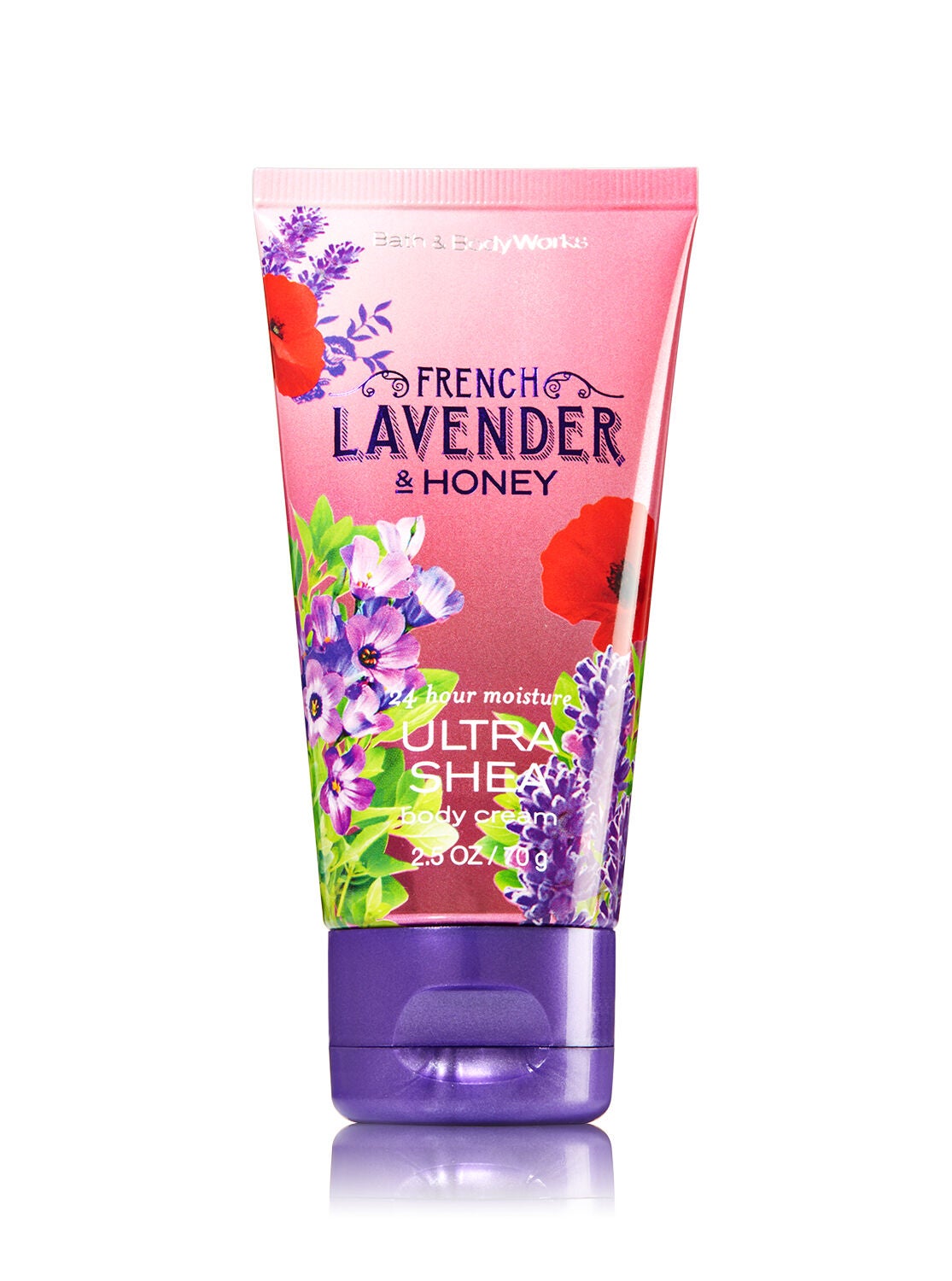 Signature Collection French Lavender & Honey Travel Size Body Cream - Bath And Body Works