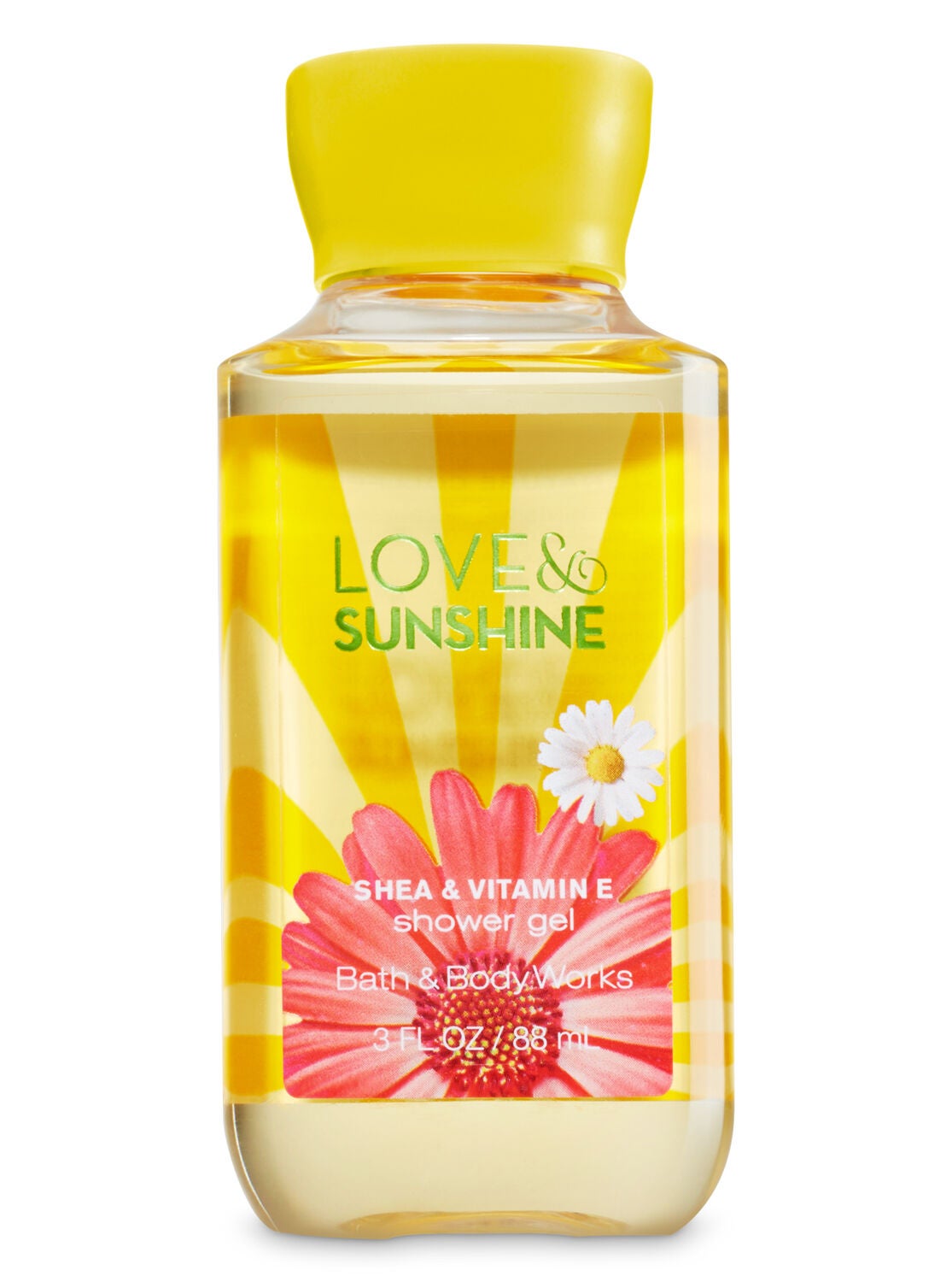 Signature Collection Love & Sunshine Travel Size Shower Gel - Bath And Body Works