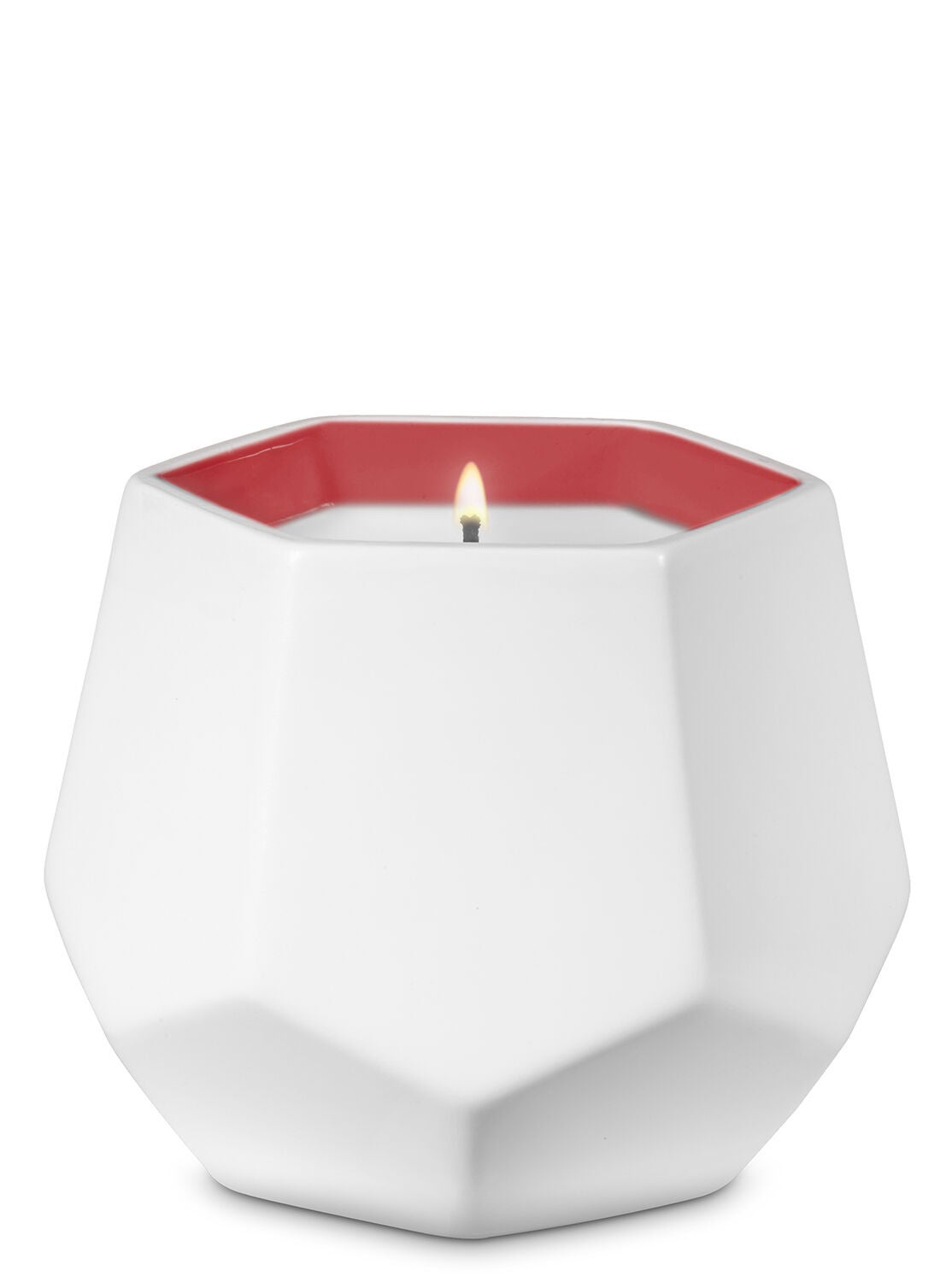 White Opal Single Wick Candle - Bath And Body Works