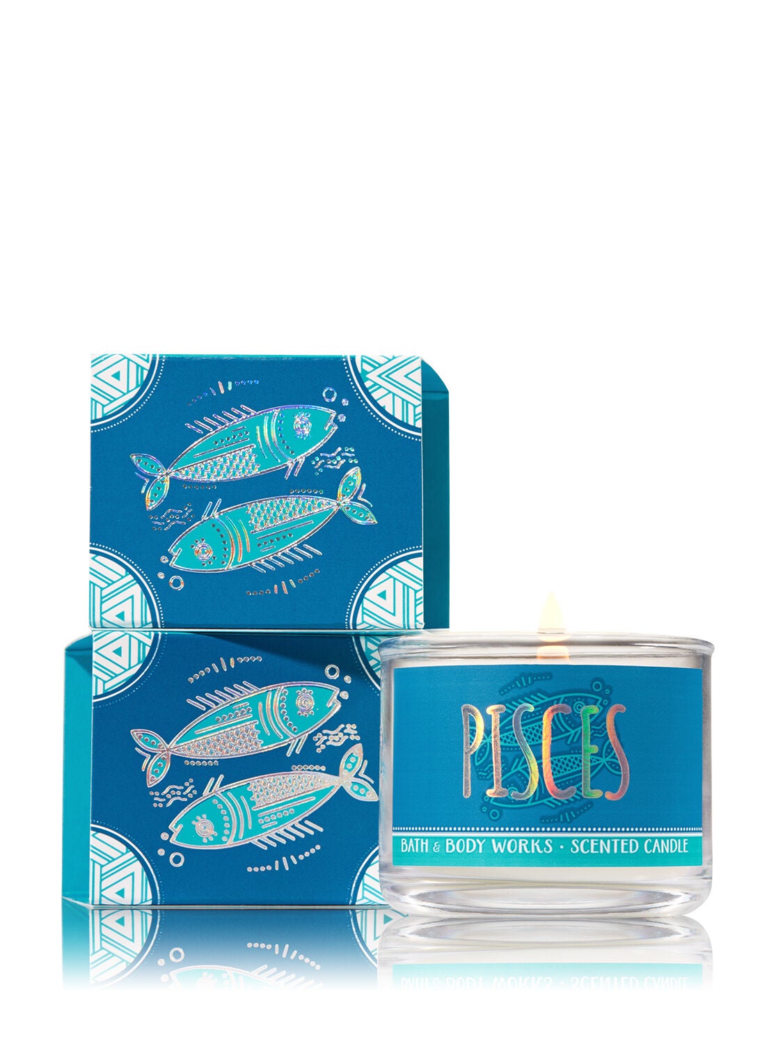 Pisces Blue Ocean Waves Mini Candle Bath Amp Body Works