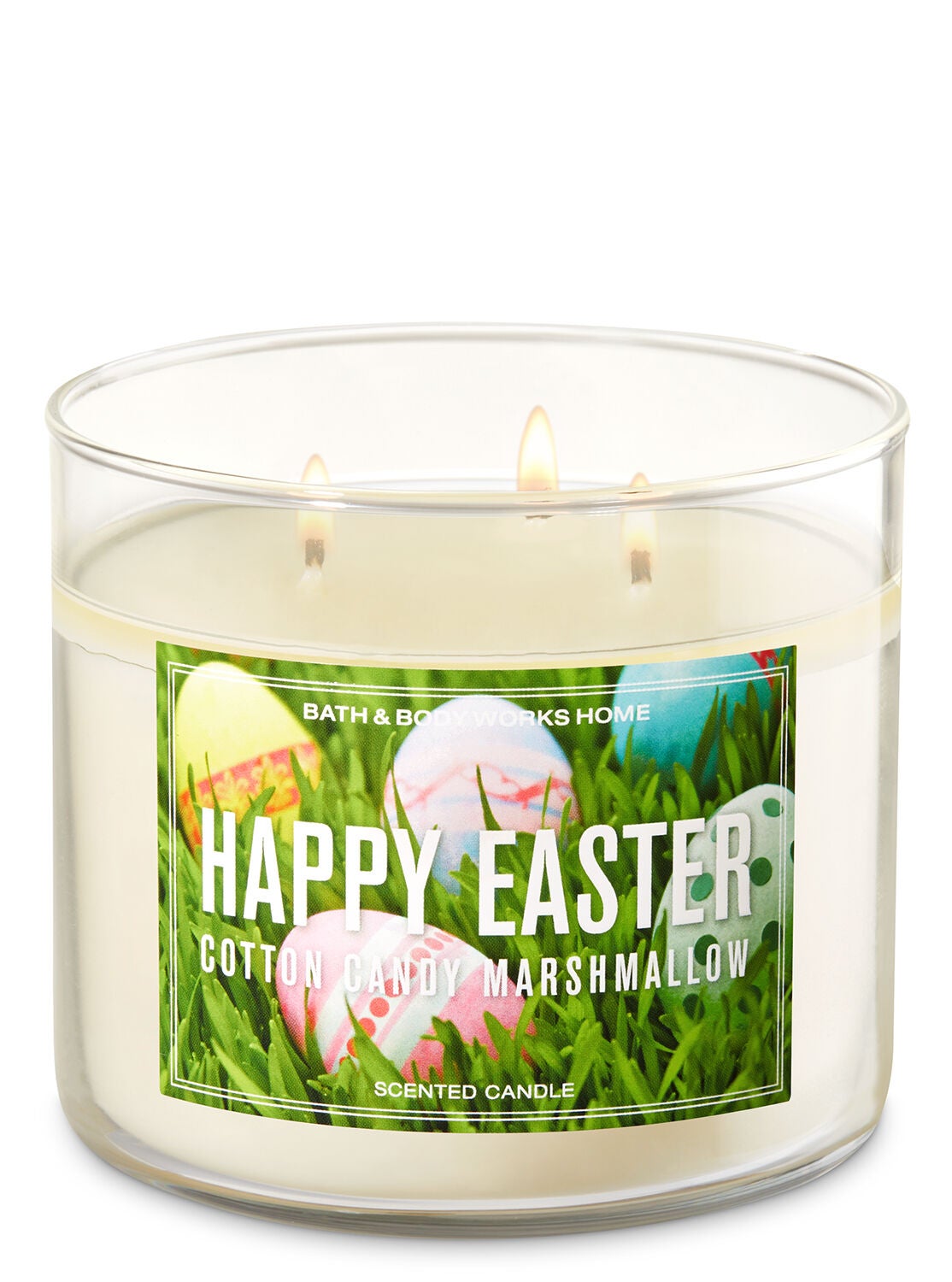 Cotton Candy Marshmallow 3-Wick Candle - Bath And Body Works