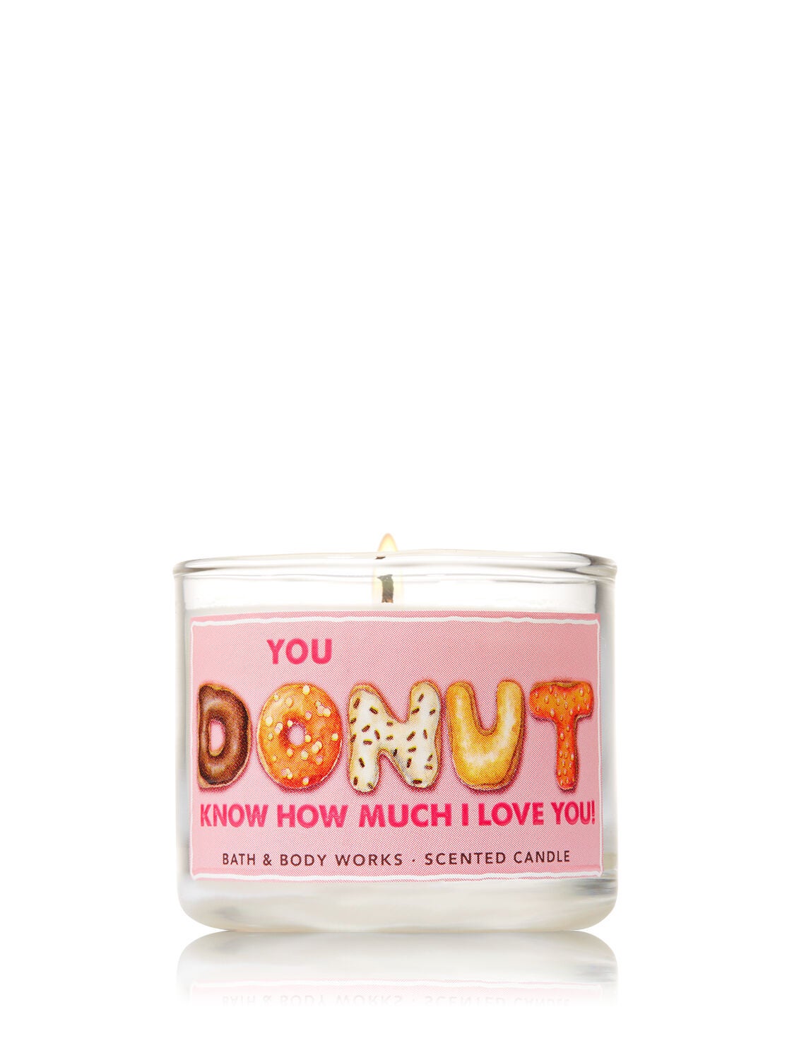 Cinnamon Sugared Donut Mini Candle - Bath And Body Works