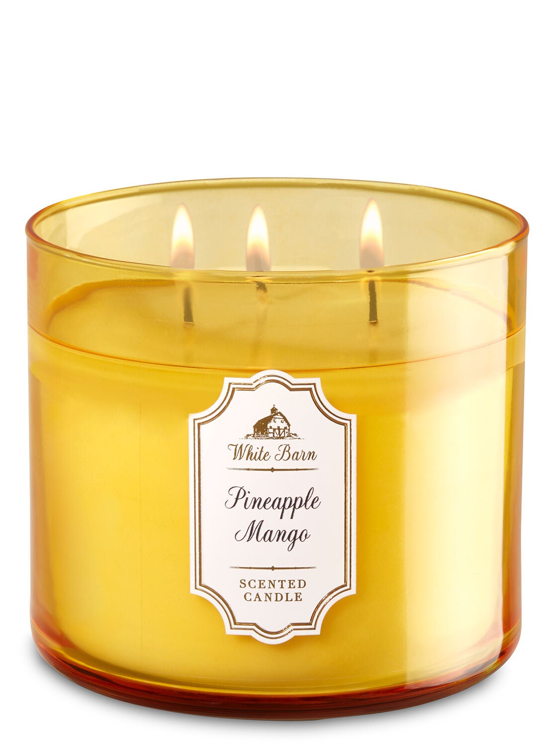 Pineapple Mango 3-Wick Candle - Bath And Body Works