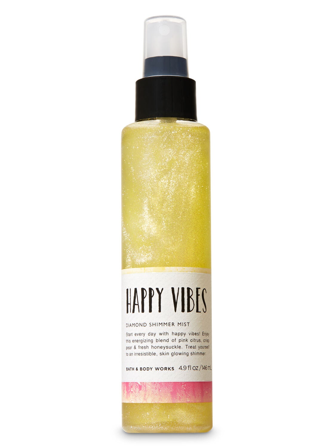 Happy Vibes Diamond Shimmer Mist - Bath And Body Works